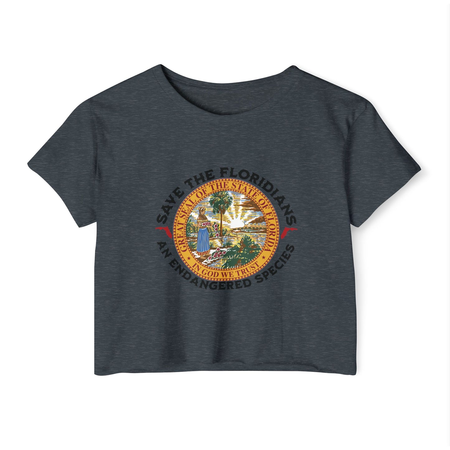 Save the Floridians Crop Tee