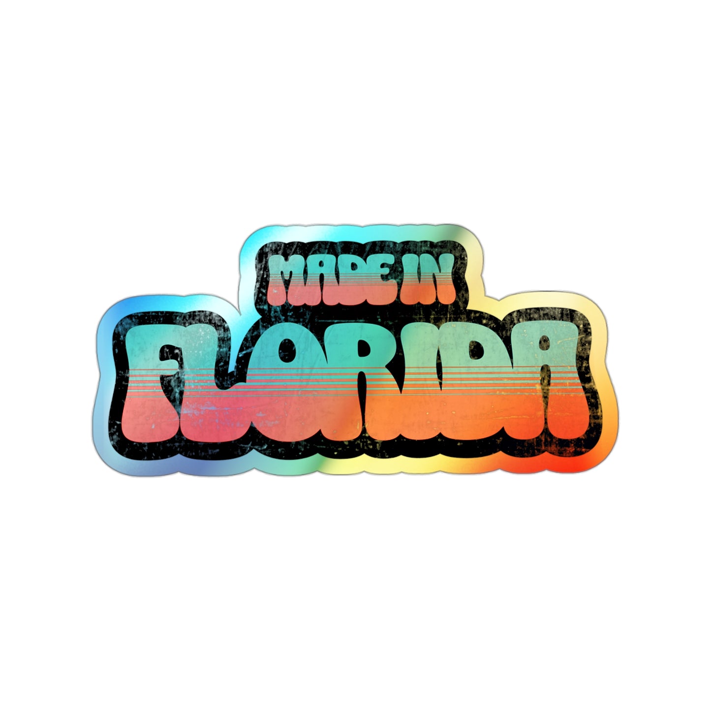 Made in Florida Holographic Vinyl - Candy Shop - UV/Waterproof - The FloBro Show