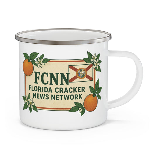 FCNN Enamel Mug