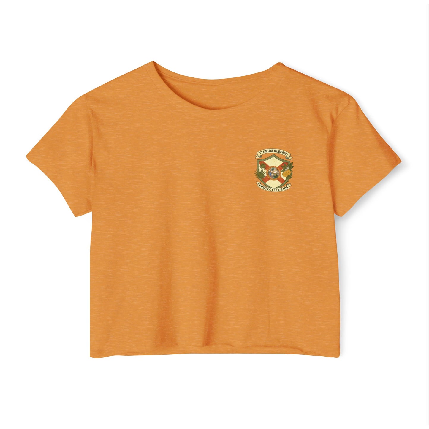 🛡️ Florida Crusader Crop Tee