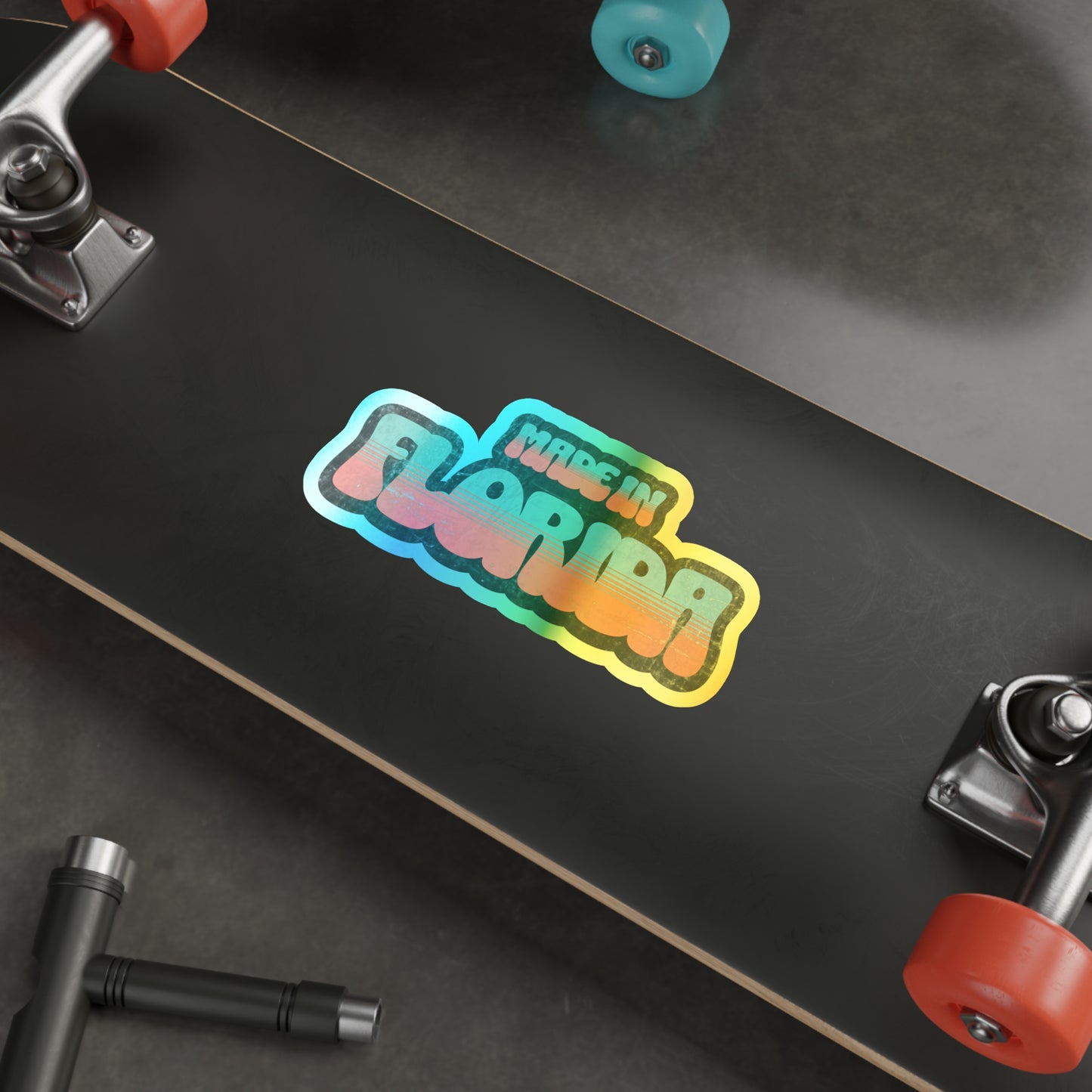 Made in Florida Holographic Vinyl - Candy Shop - UV/Waterproof - The FloBro Show