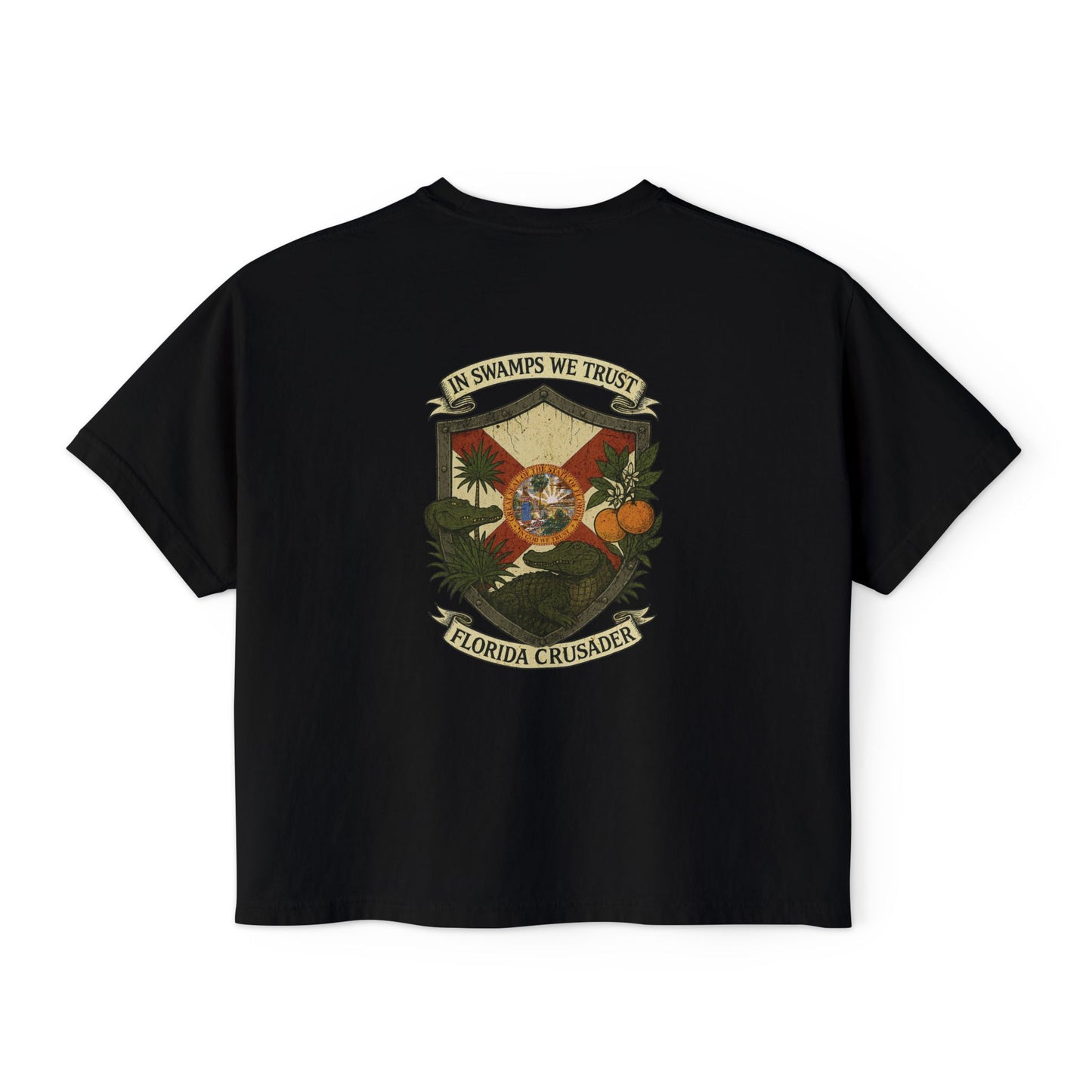 🛡️Florida Crusader Cropped Boxy Tee