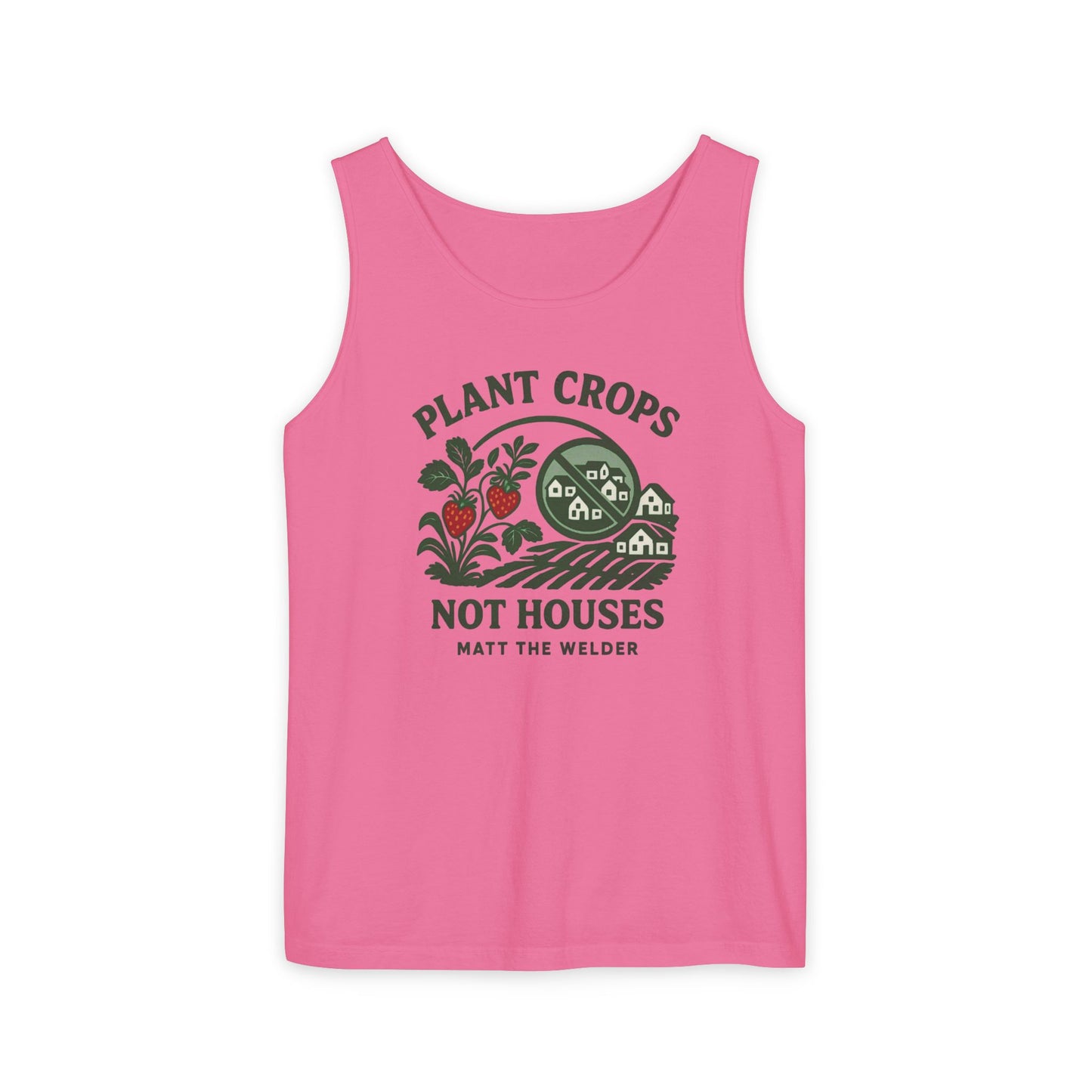 Plant Crops, Not Houses Tank🍓