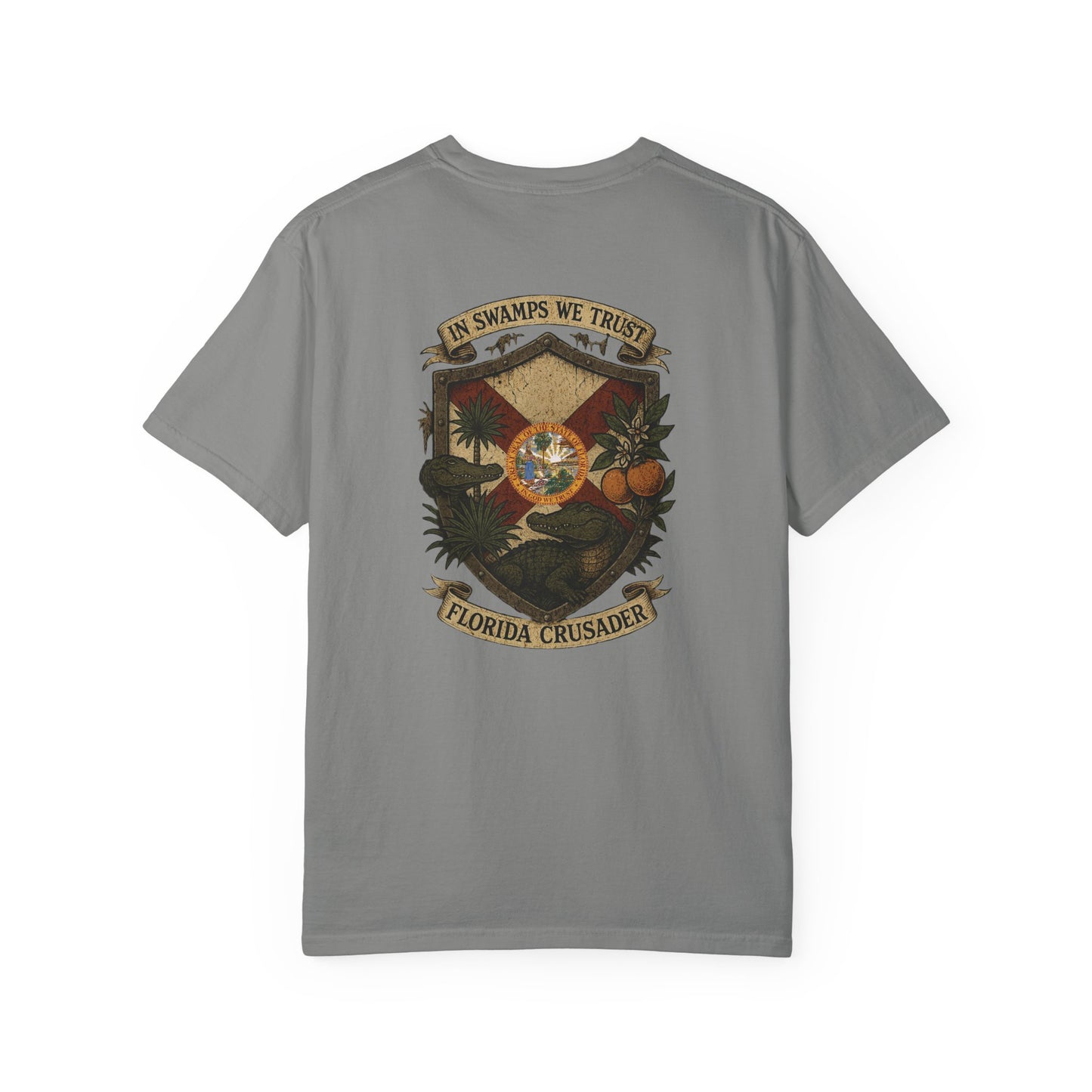 🛡️ Florida Crusader Tee - Florida Keepers x FloBro Limited Design