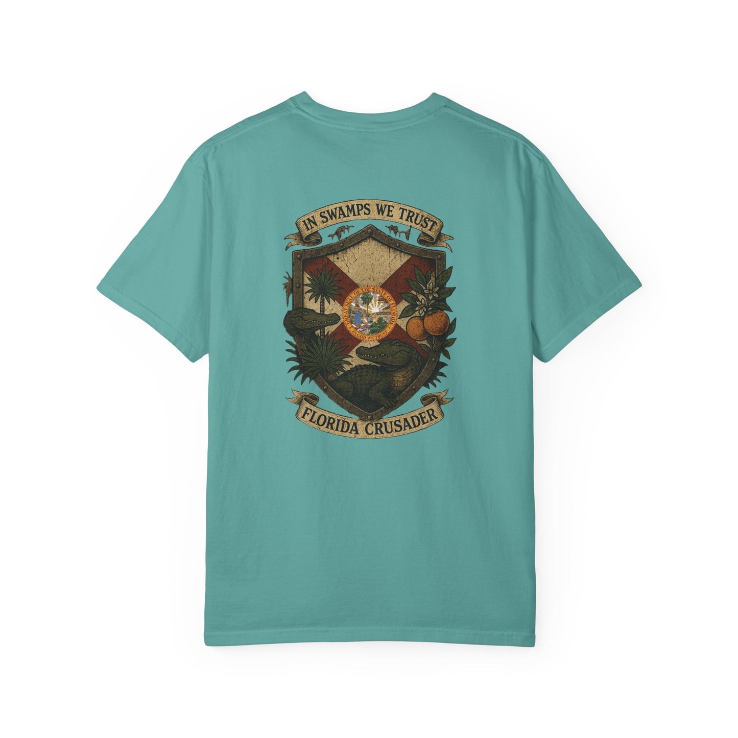 🛡️ Florida Crusader Tee - Florida Keepers x FloBro Limited Design