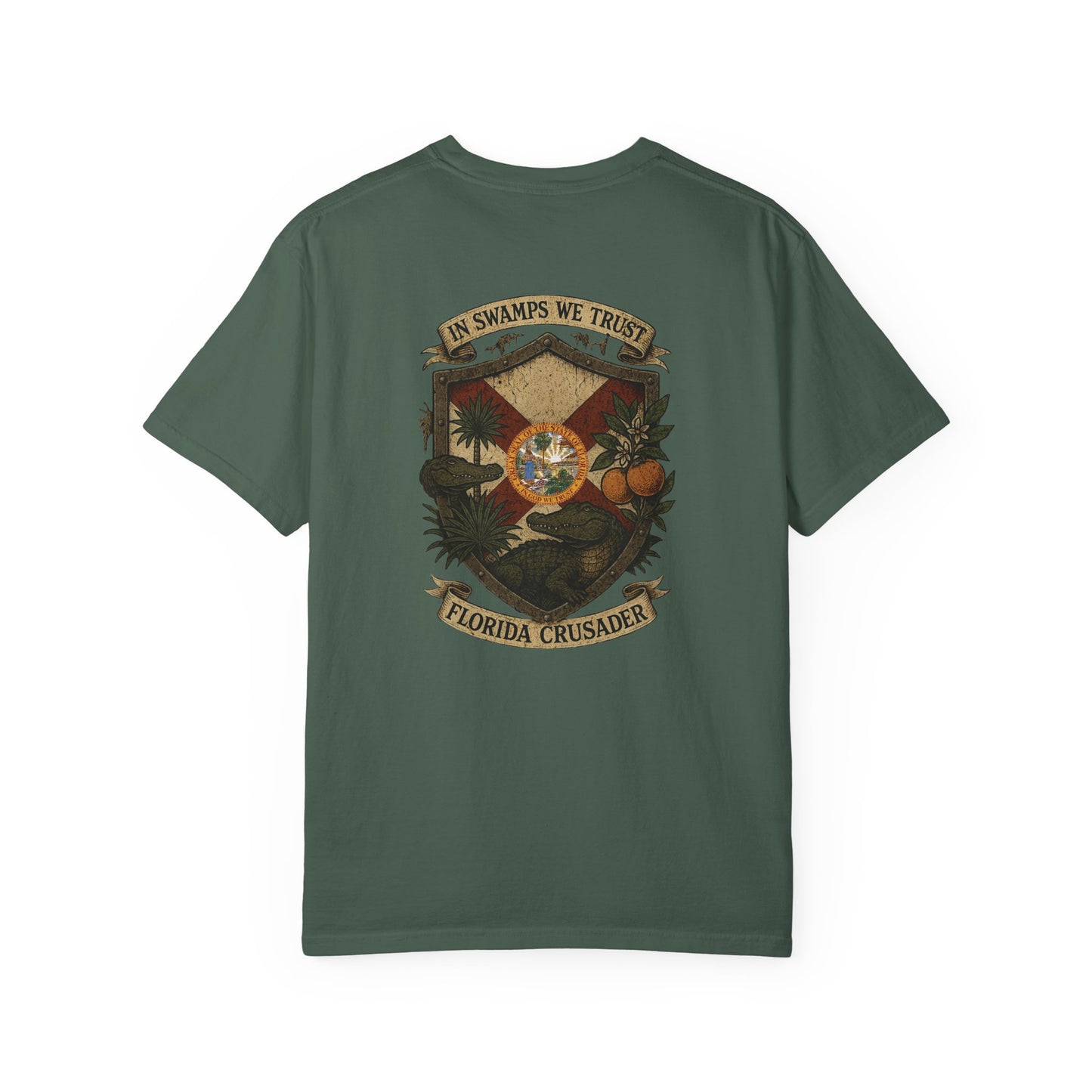 🛡️ Florida Crusader Tee - Florida Keepers x FloBro Limited Design