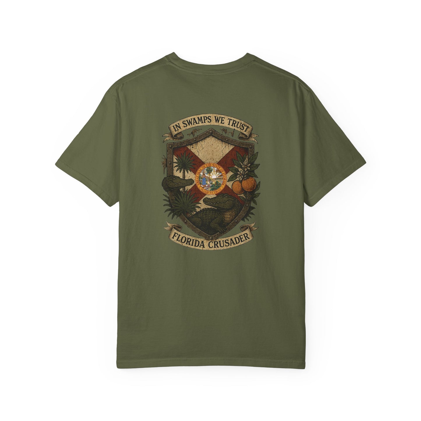🛡️ Florida Crusader Tee - Florida Keepers x FloBro Limited Design