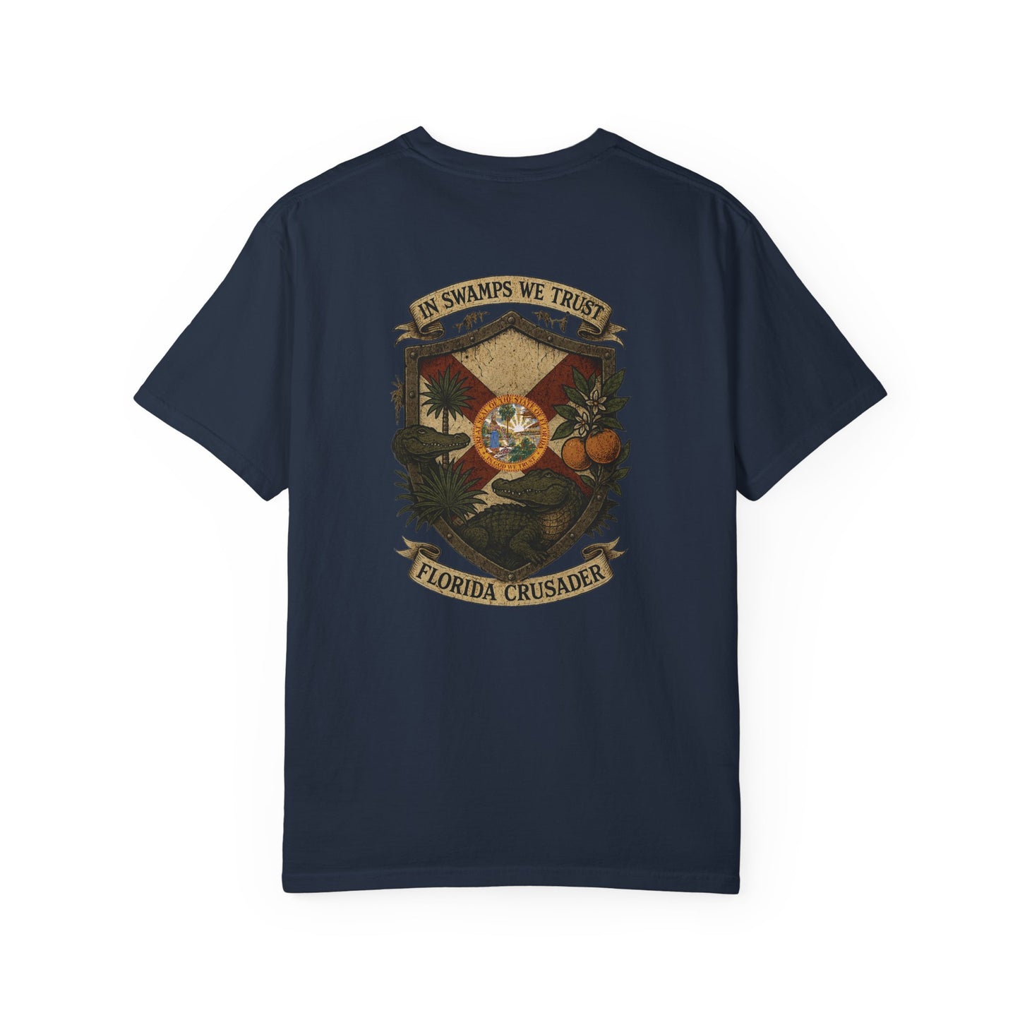 🛡️ Florida Crusader Tee - Florida Keepers x FloBro Limited Design