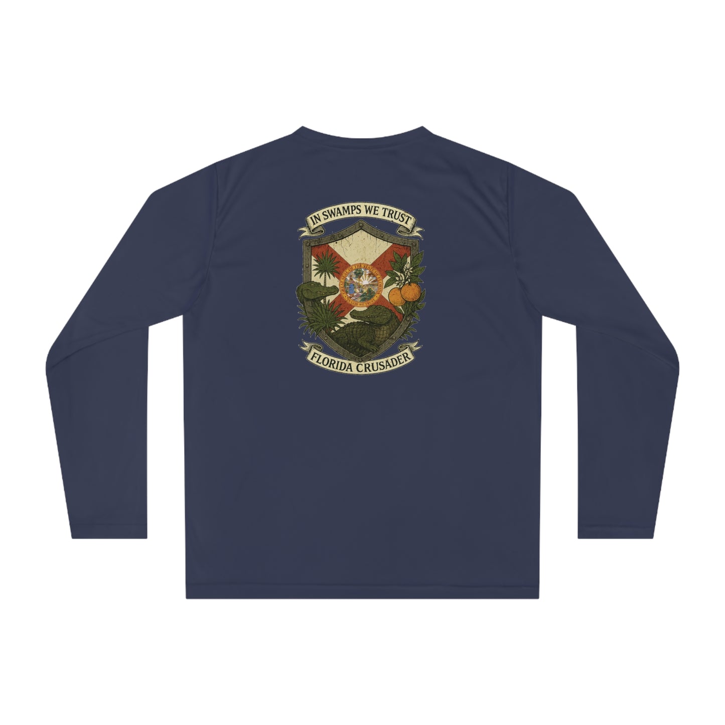 🛡️ Florida Crusader Long Sleeve UPF 40+ Performance Tee