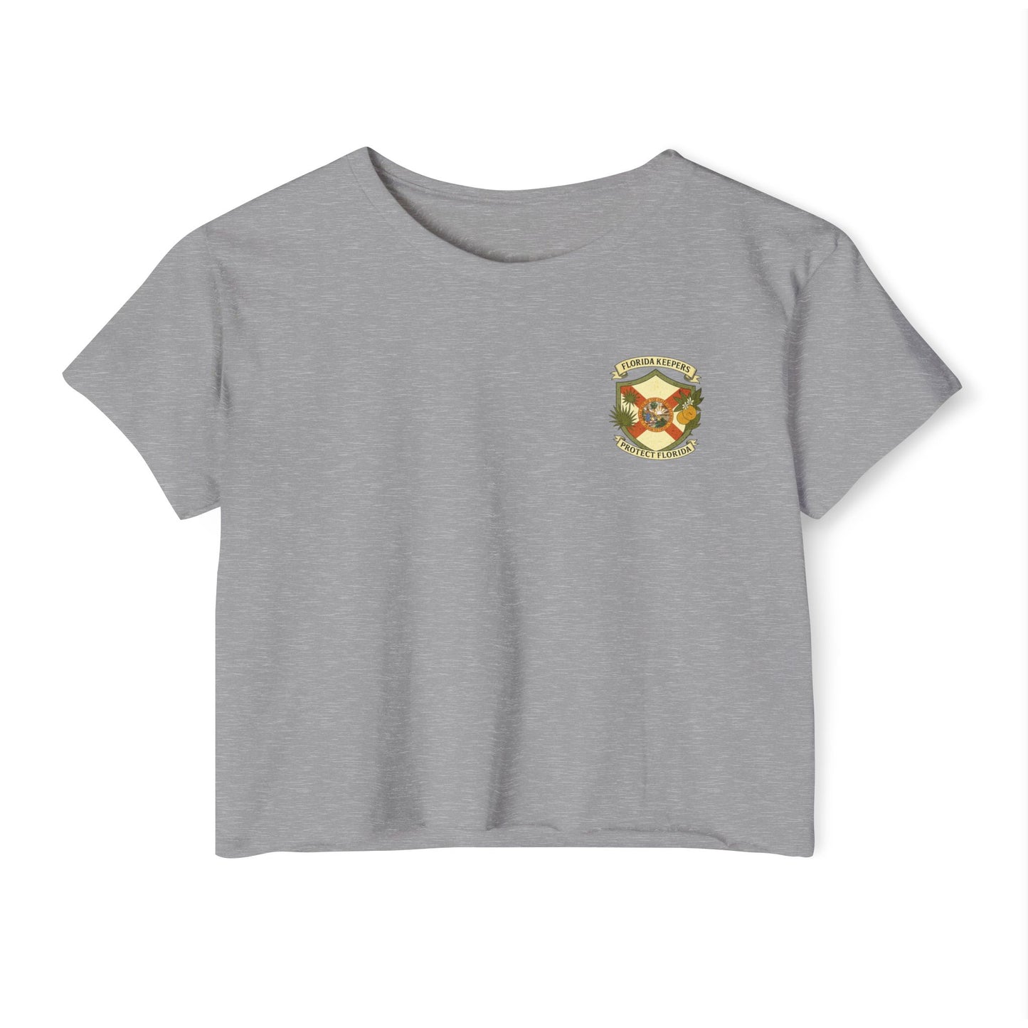 🛡️ Florida Crusader Crop Tee