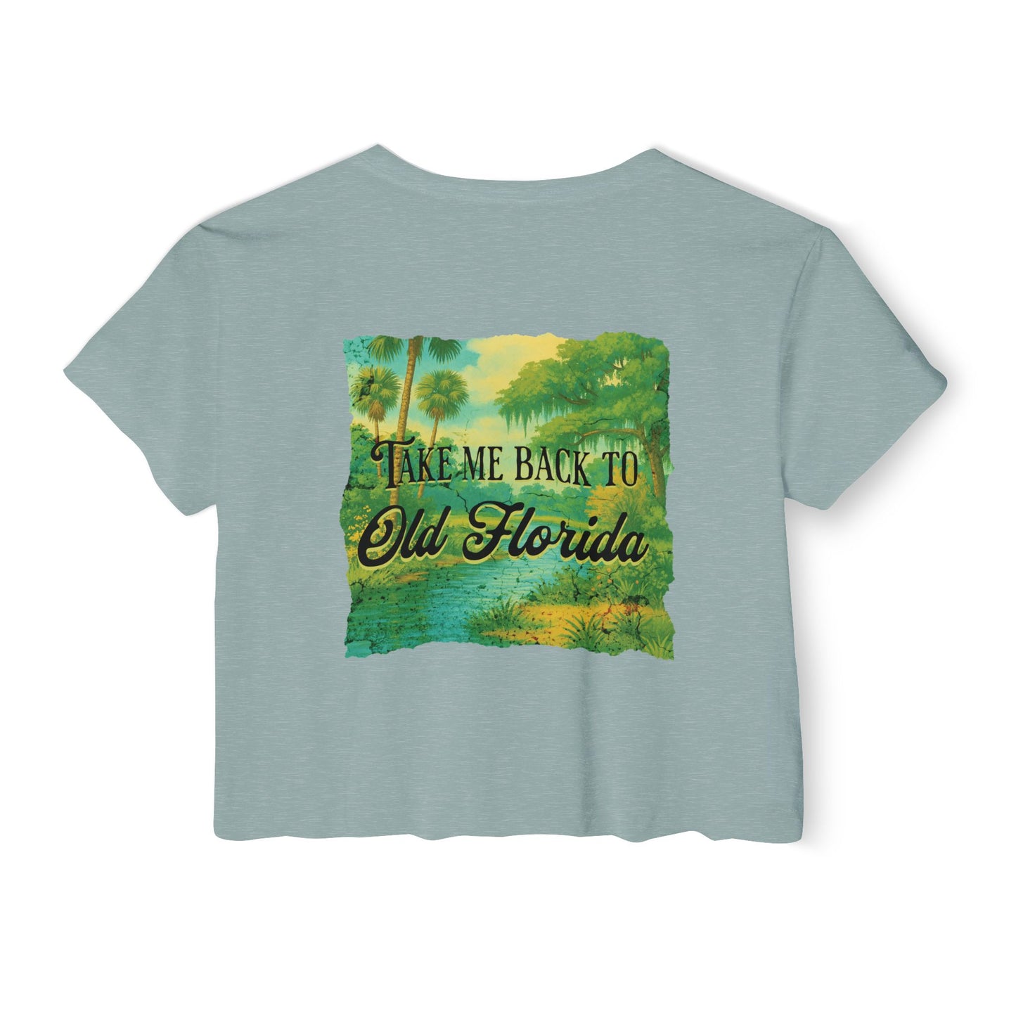 Take Me Back to Old Florida Crop Tee