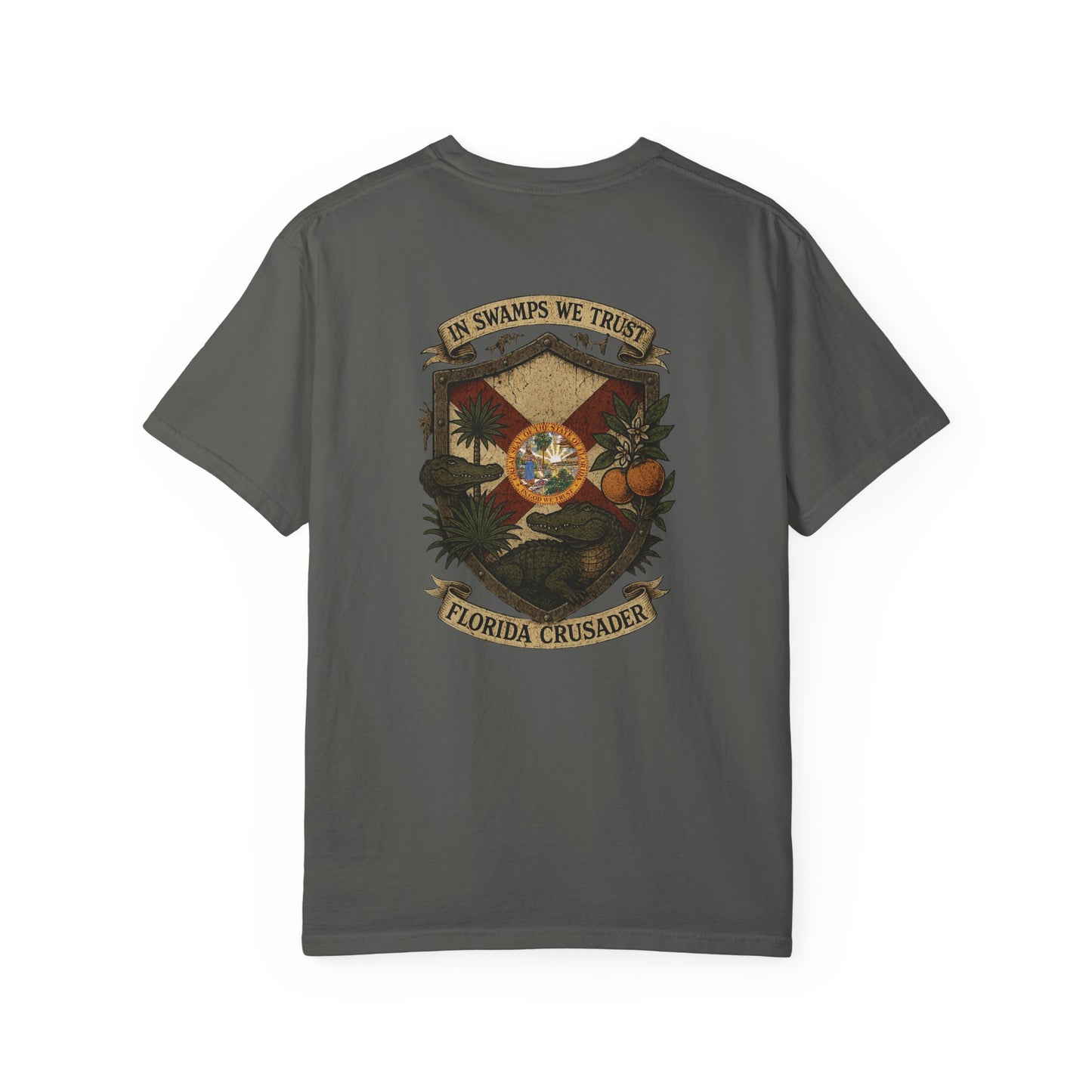 🛡️ Florida Crusader Tee - Florida Keepers x FloBro Limited Design