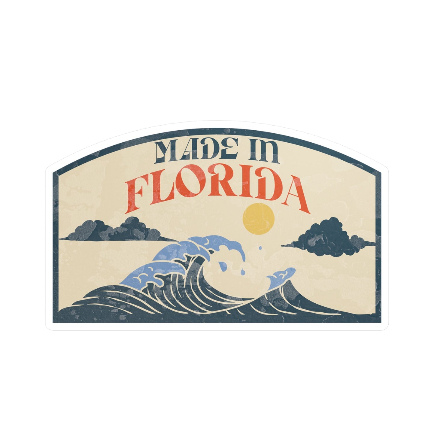 Made in Florida Vinyl Decal - UV/Waterproof