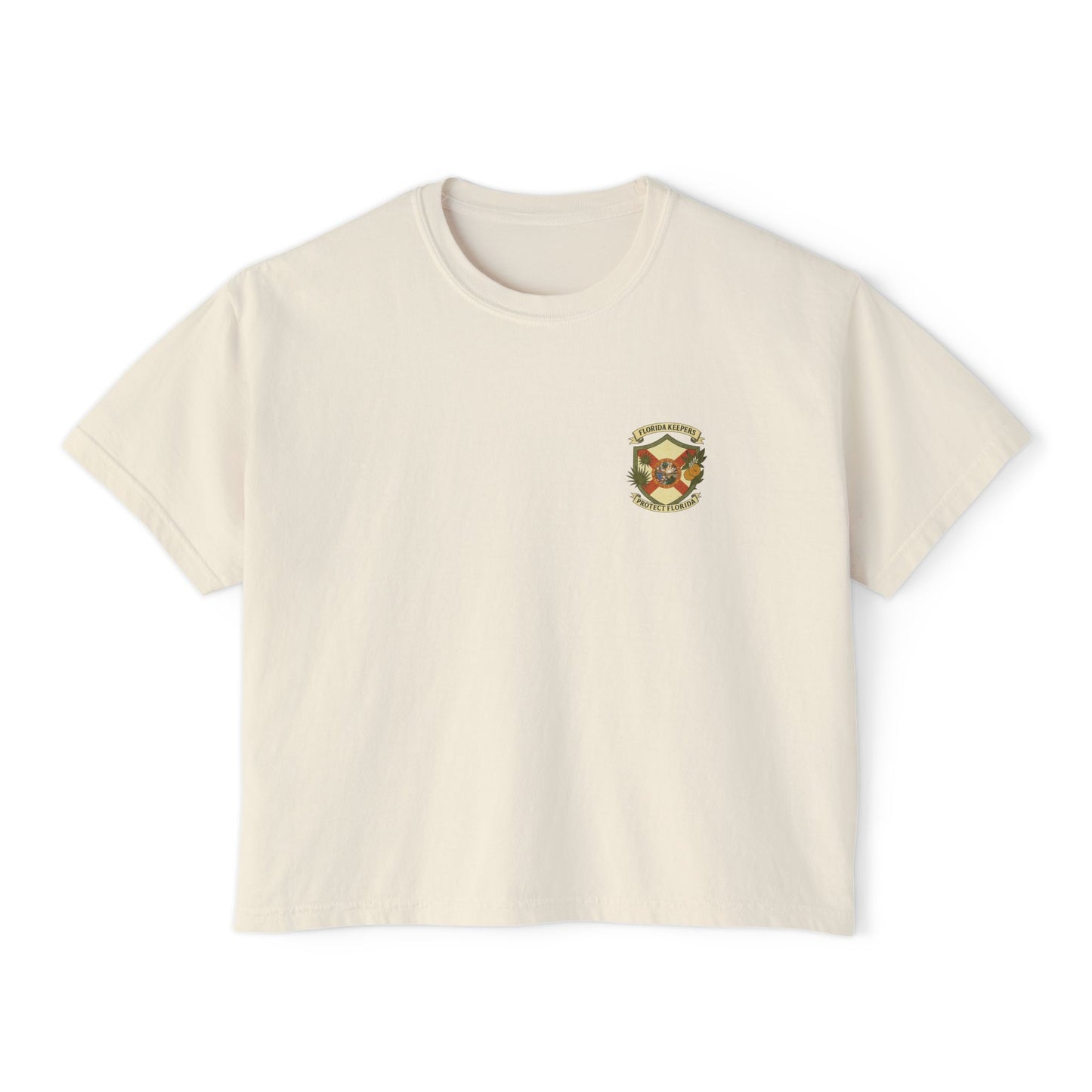 🛡️Florida Crusader Cropped Boxy Tee