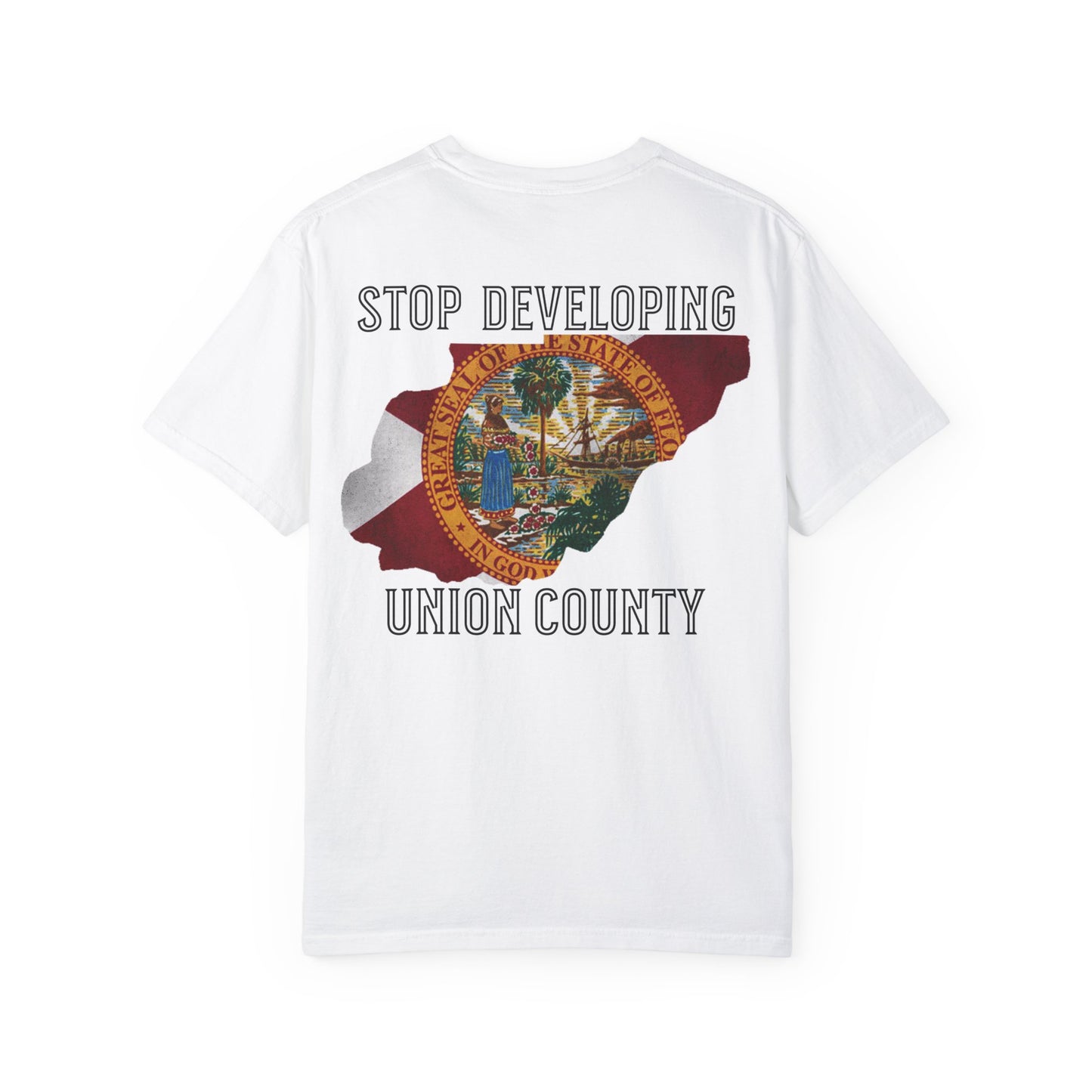 Stop Developing Union County Tee