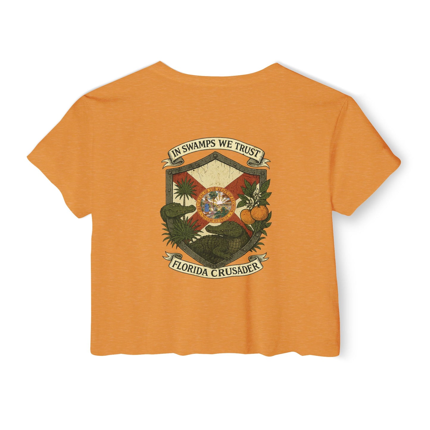 🛡️ Florida Crusader Crop Tee