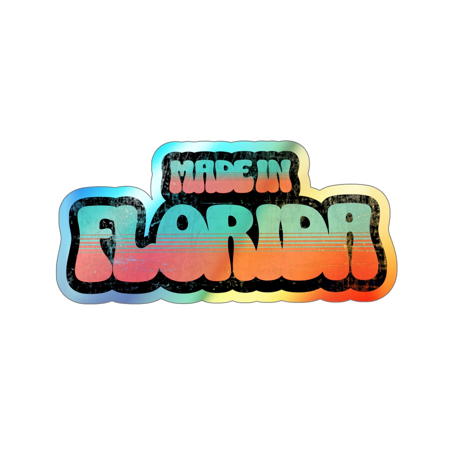 Made in Florida Holographic Vinyl - Candy Shop - UV/Waterproof - The FloBro Show