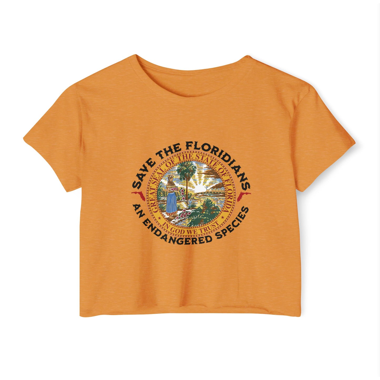Save the Floridians Crop Tee