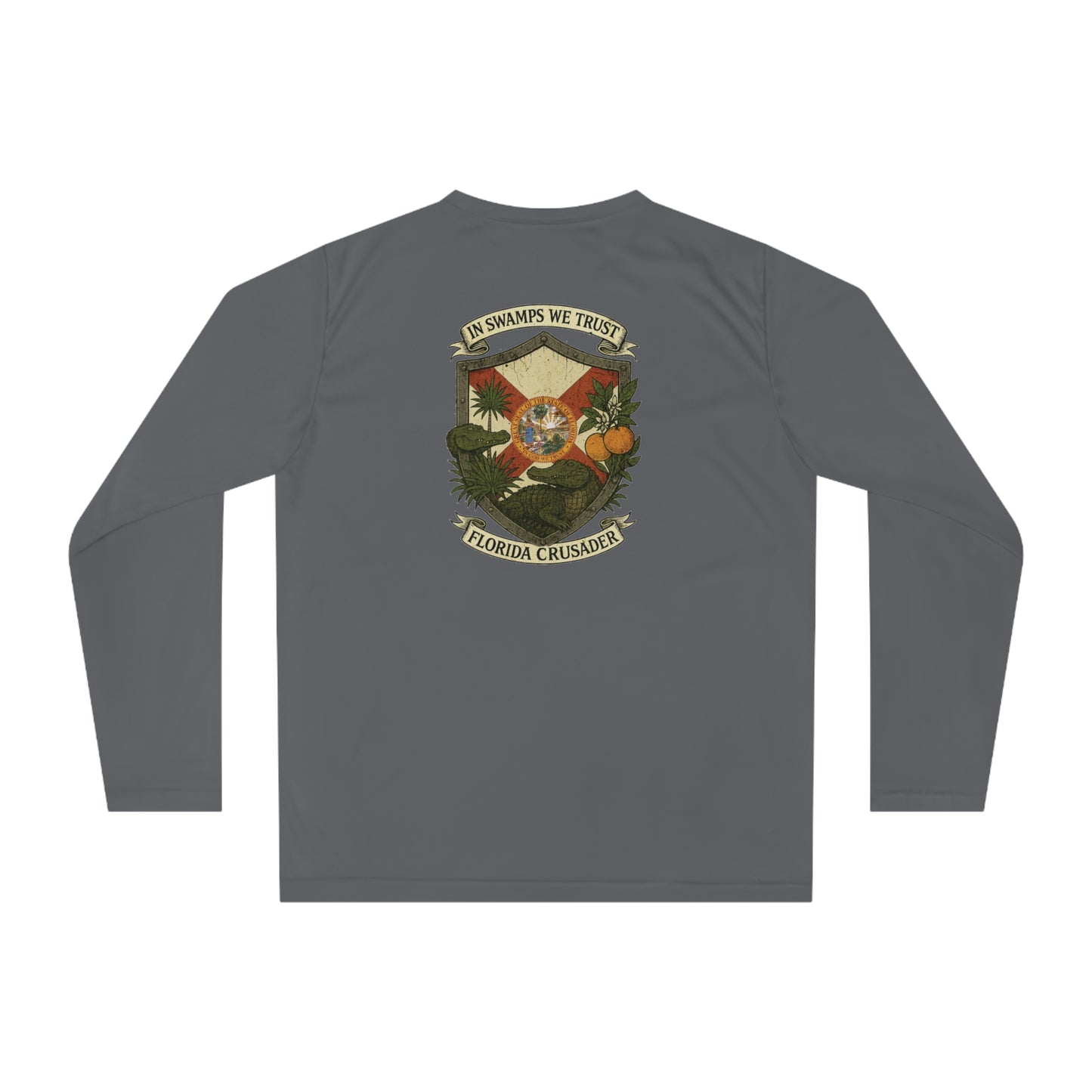 🛡️ Florida Crusader Long Sleeve UPF 40+ Performance Tee