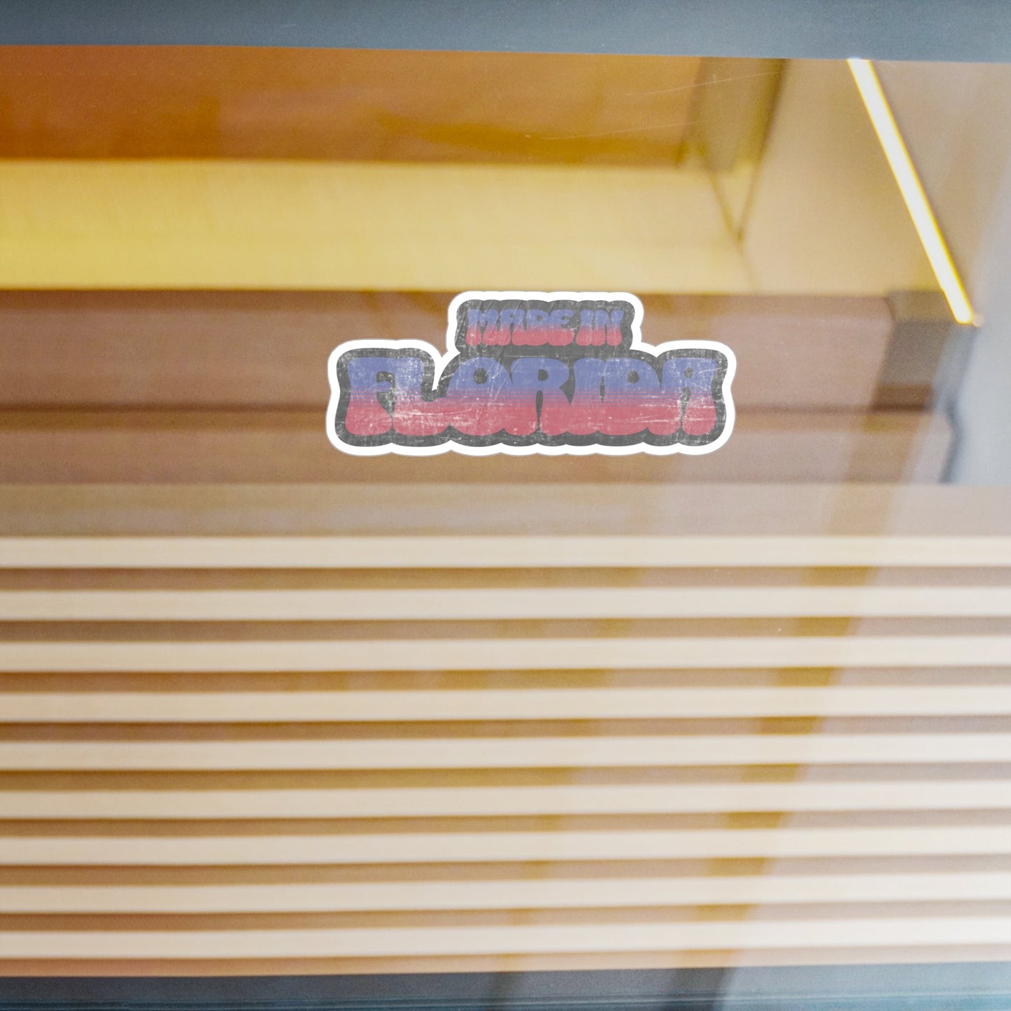 Made in Florida Vinyl Decal - Sundown Sherbet - UV/Waterproof - The FloBro Show