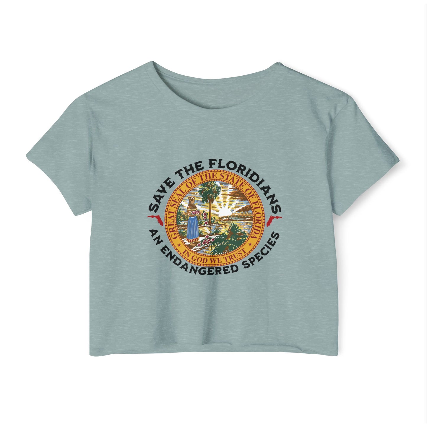 Save the Floridians Crop Tee