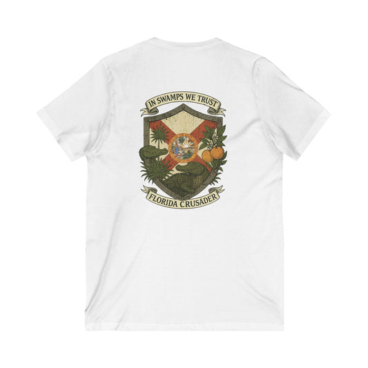 🛡️Florida Crusader V-Neck Tee