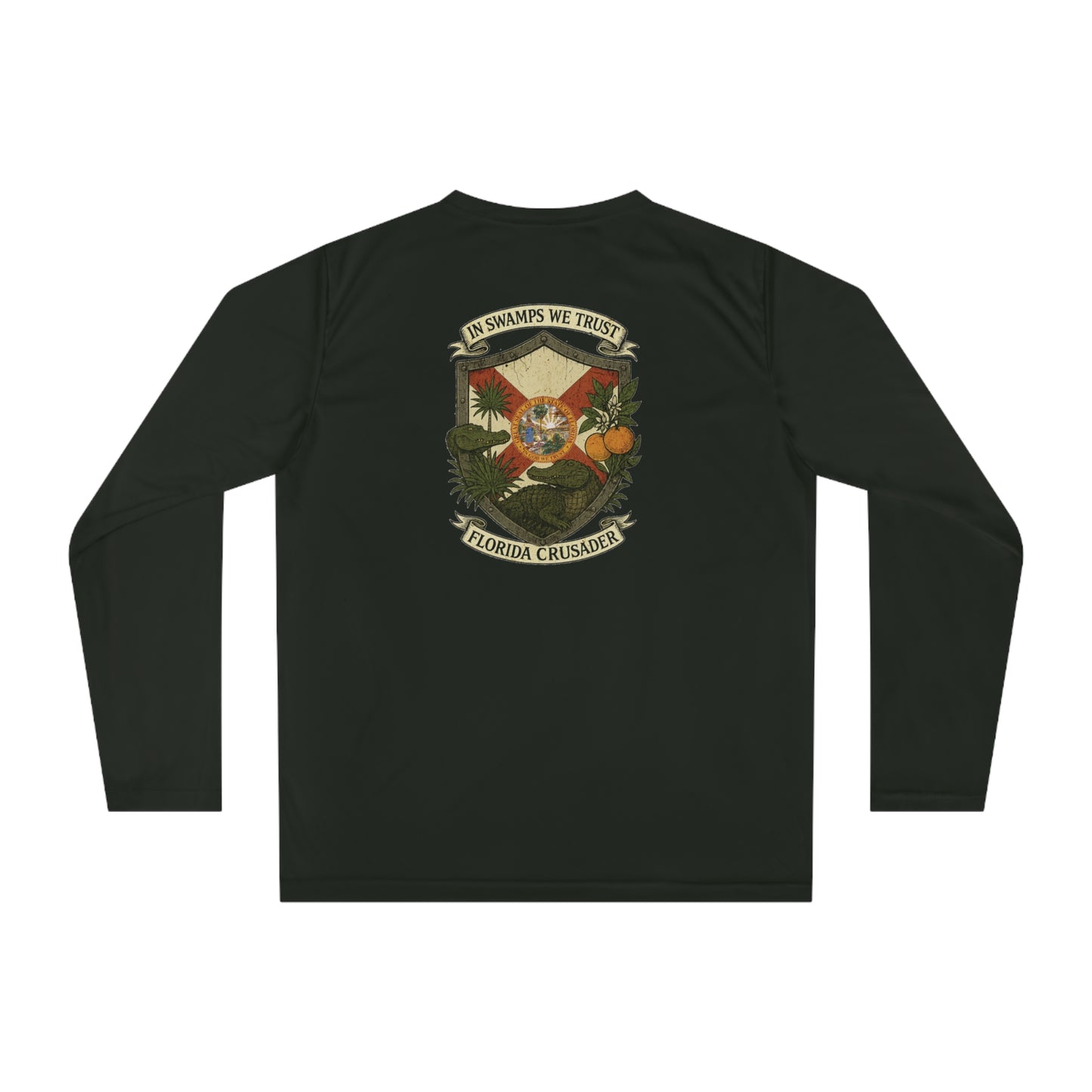 🛡️ Florida Crusader Long Sleeve UPF 40+ Performance Tee