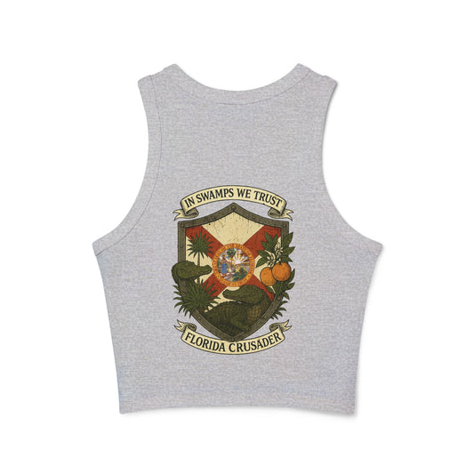 🛡️Florida Crusader Fitted Crop Tank