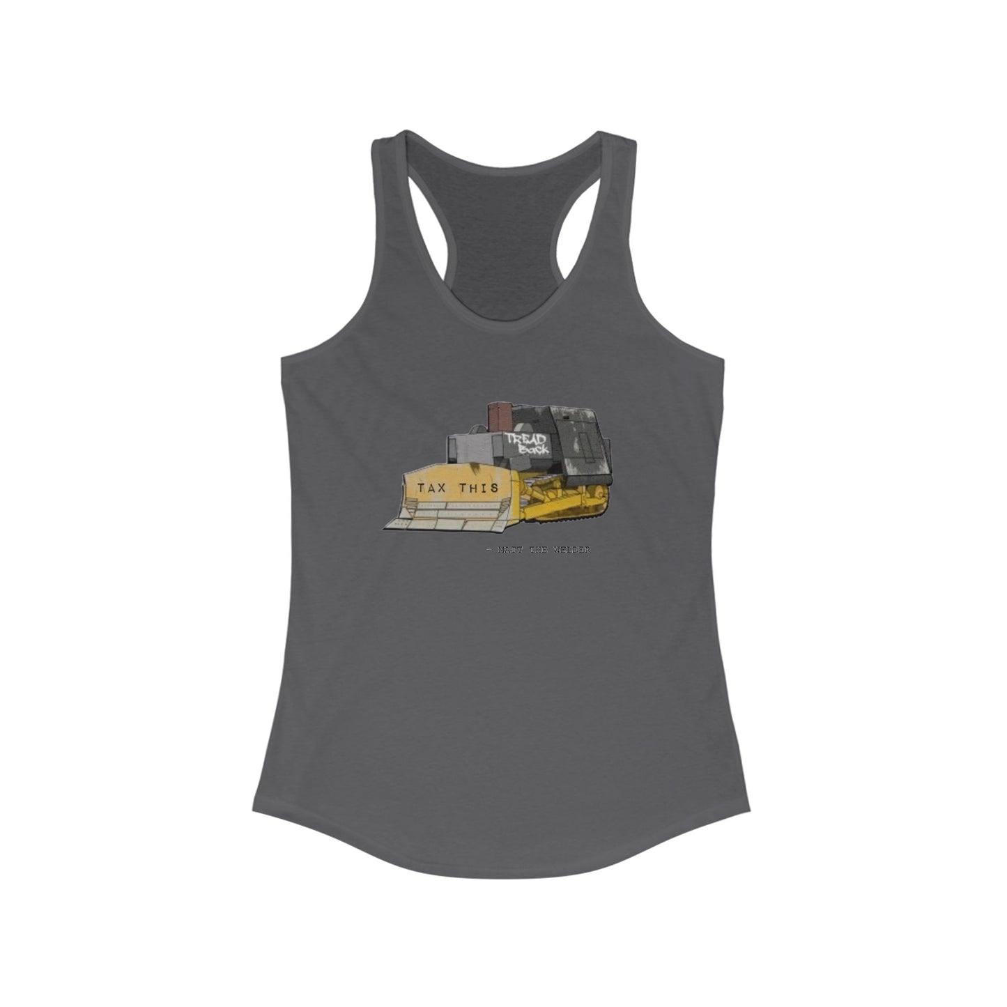 Tread Back Racerback Tank