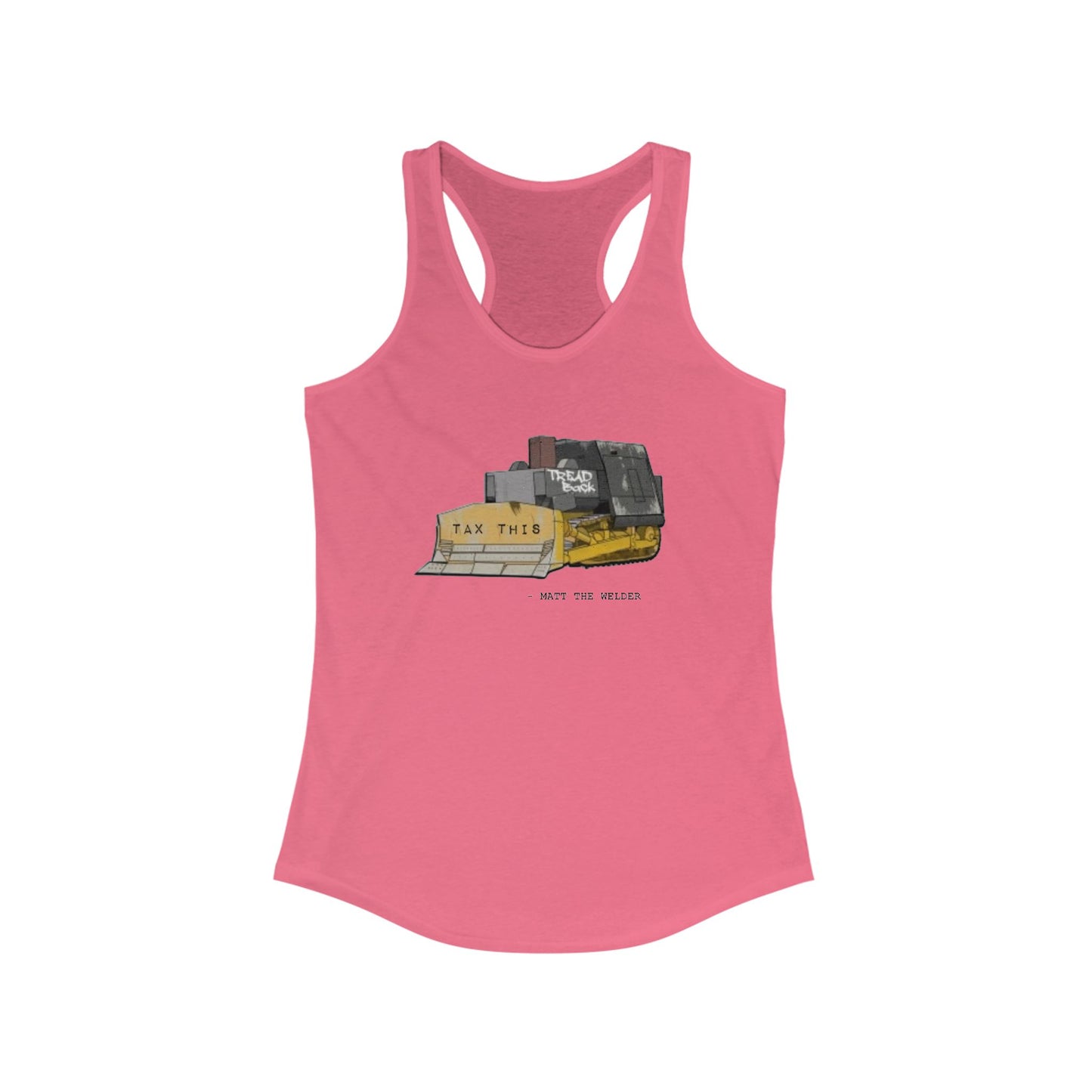 Tread Back Racerback Tank