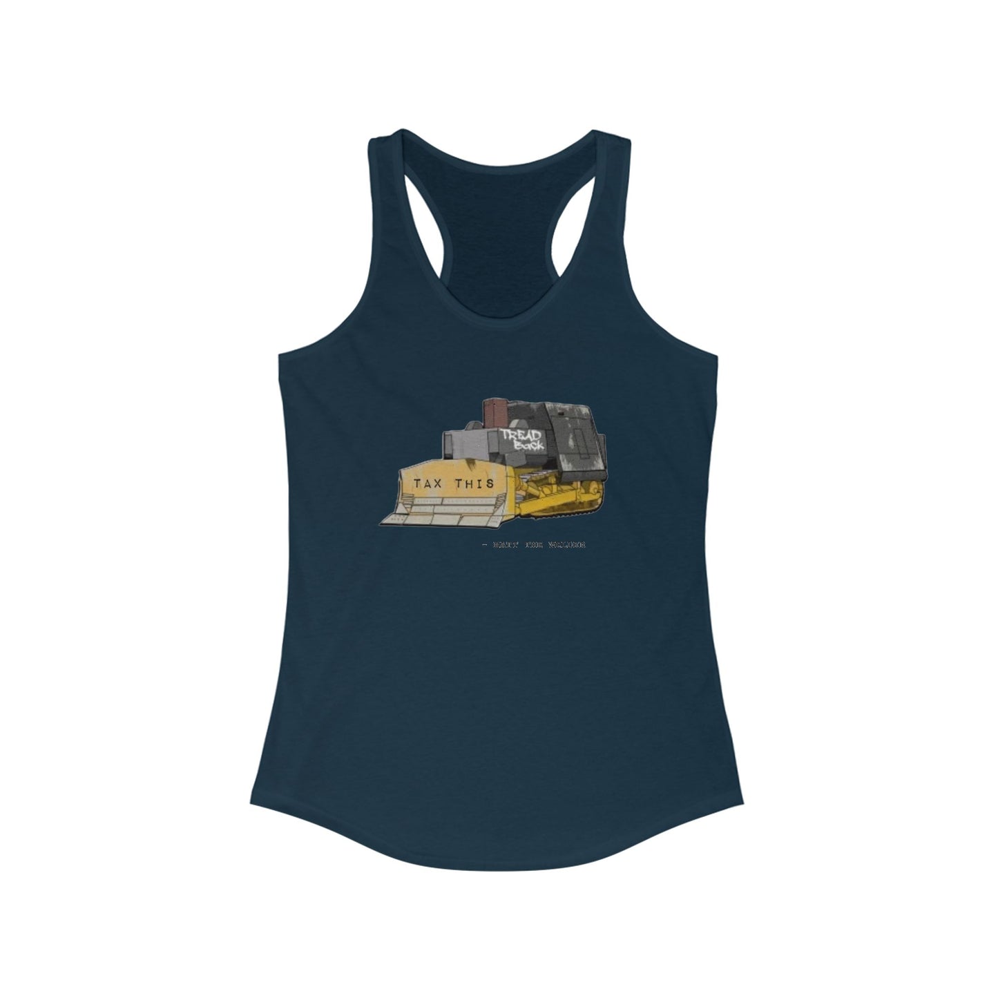 Tread Back Racerback Tank