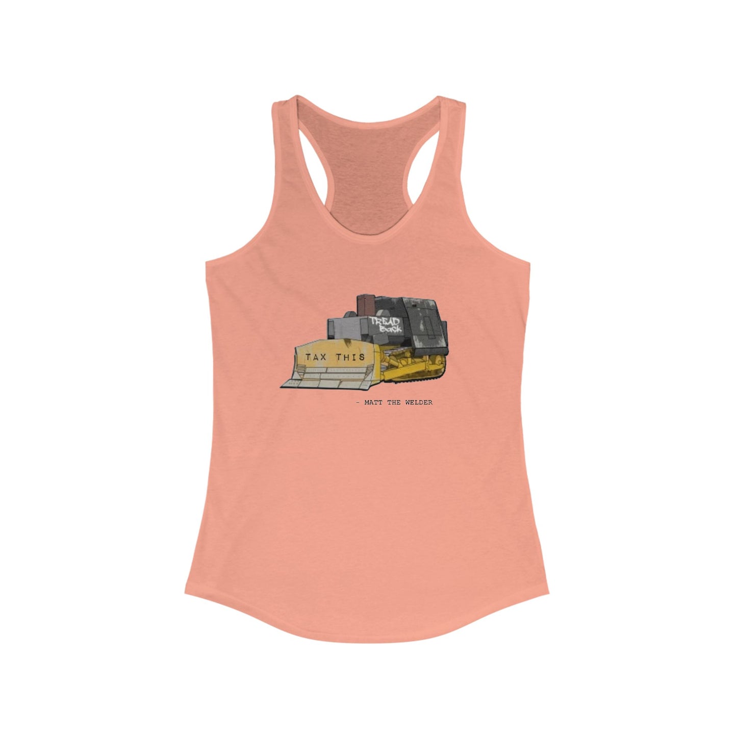 Tread Back Racerback Tank