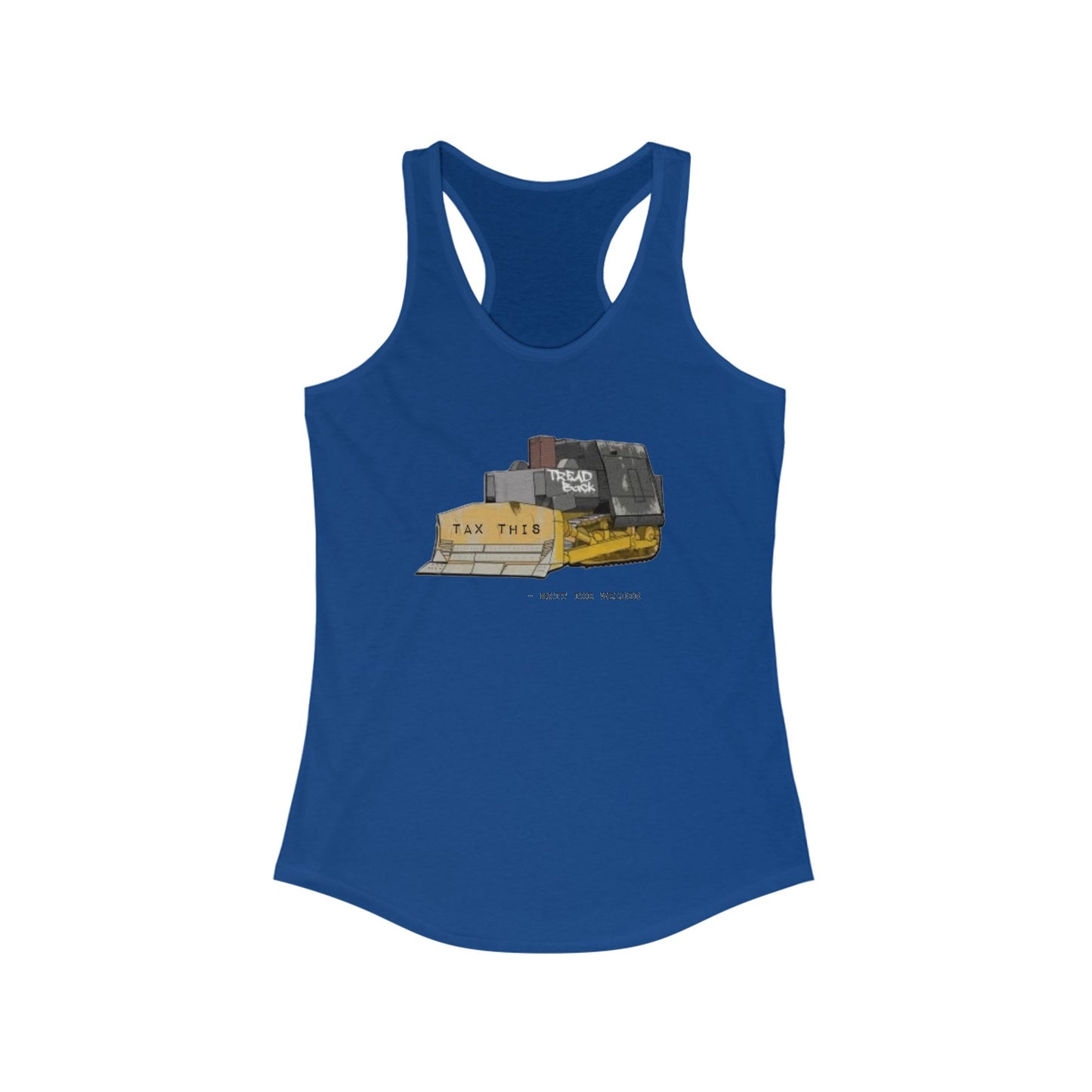 Tread Back Racerback Tank