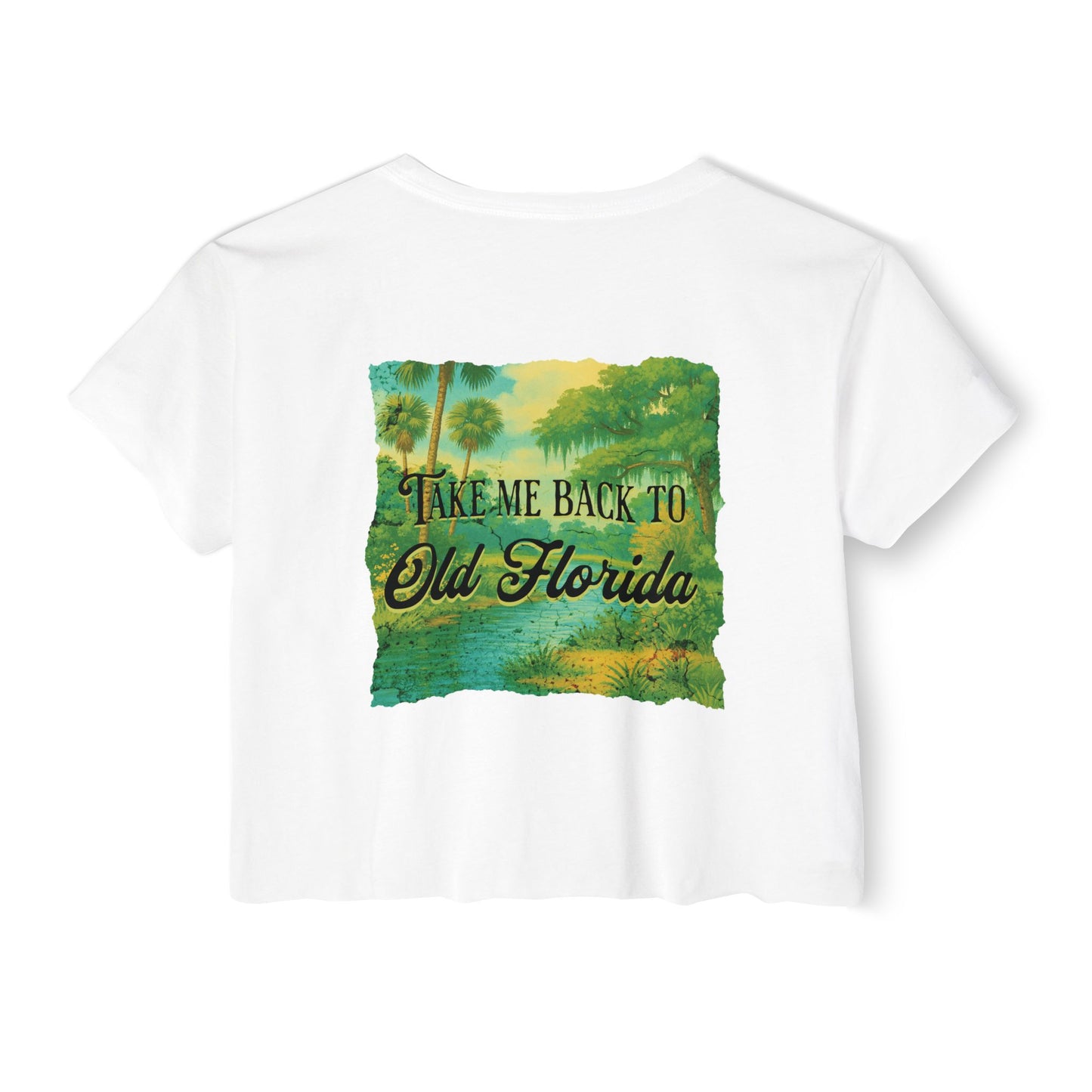 Take Me Back to Old Florida Crop Tee