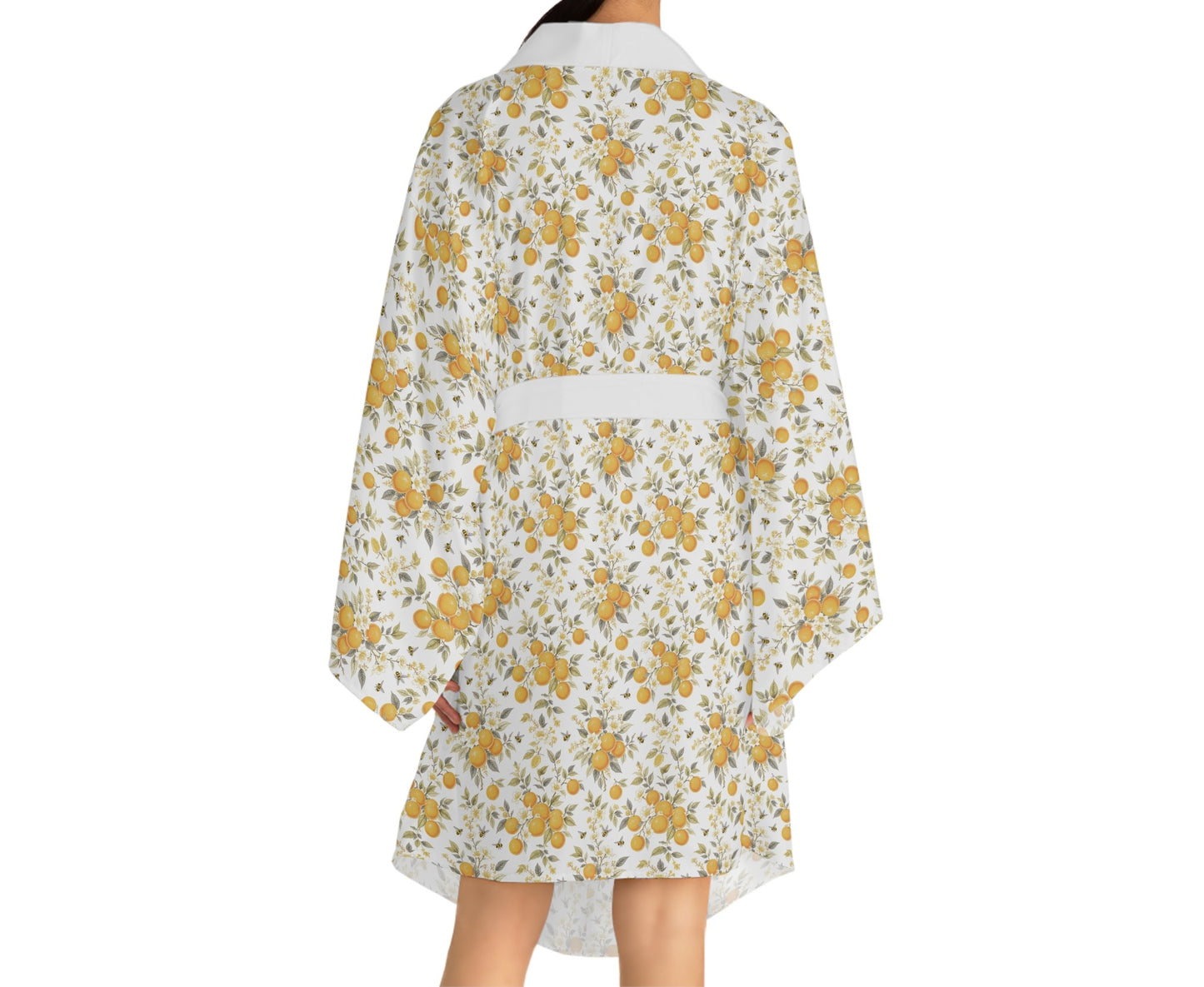 Citrus Sonata Kimono Robe