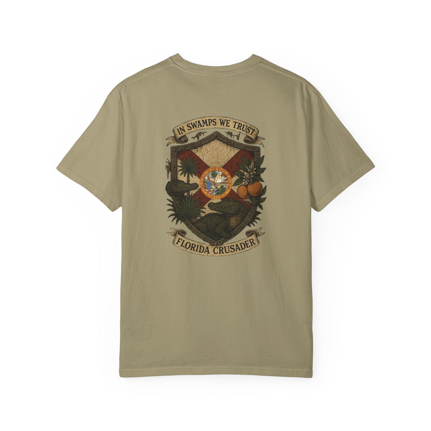 🛡️ Florida Crusader Tee - Florida Keepers x FloBro Limited Design