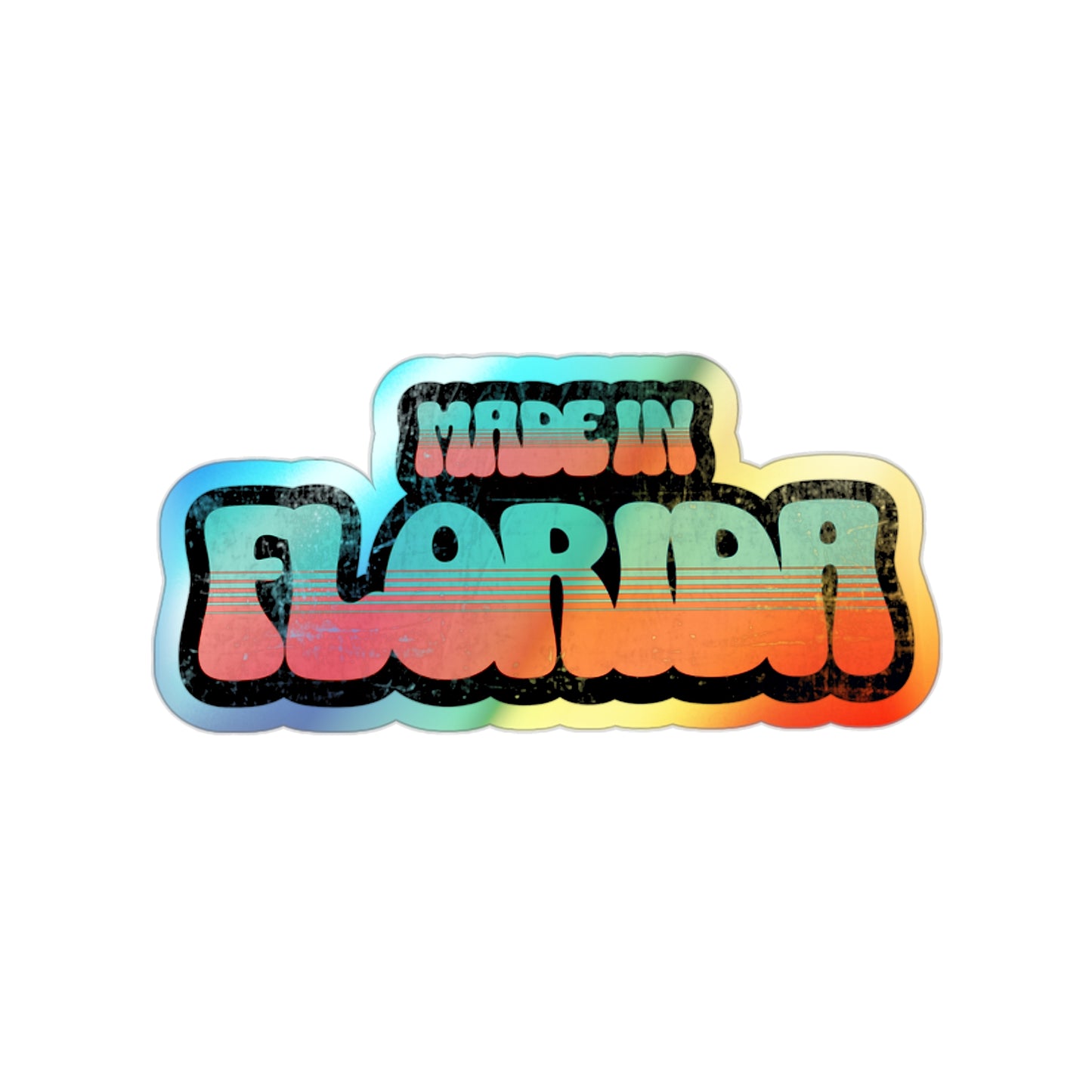 Made in Florida Holographic Vinyl - Candy Shop - UV/Waterproof - The FloBro Show