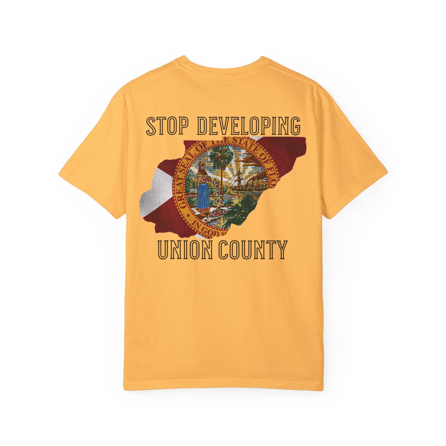 Stop Developing Union County Tee