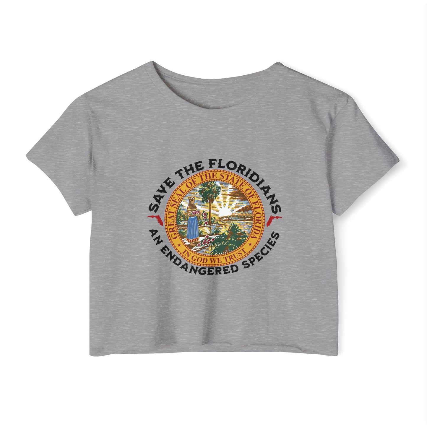 Save the Floridians Crop Tee