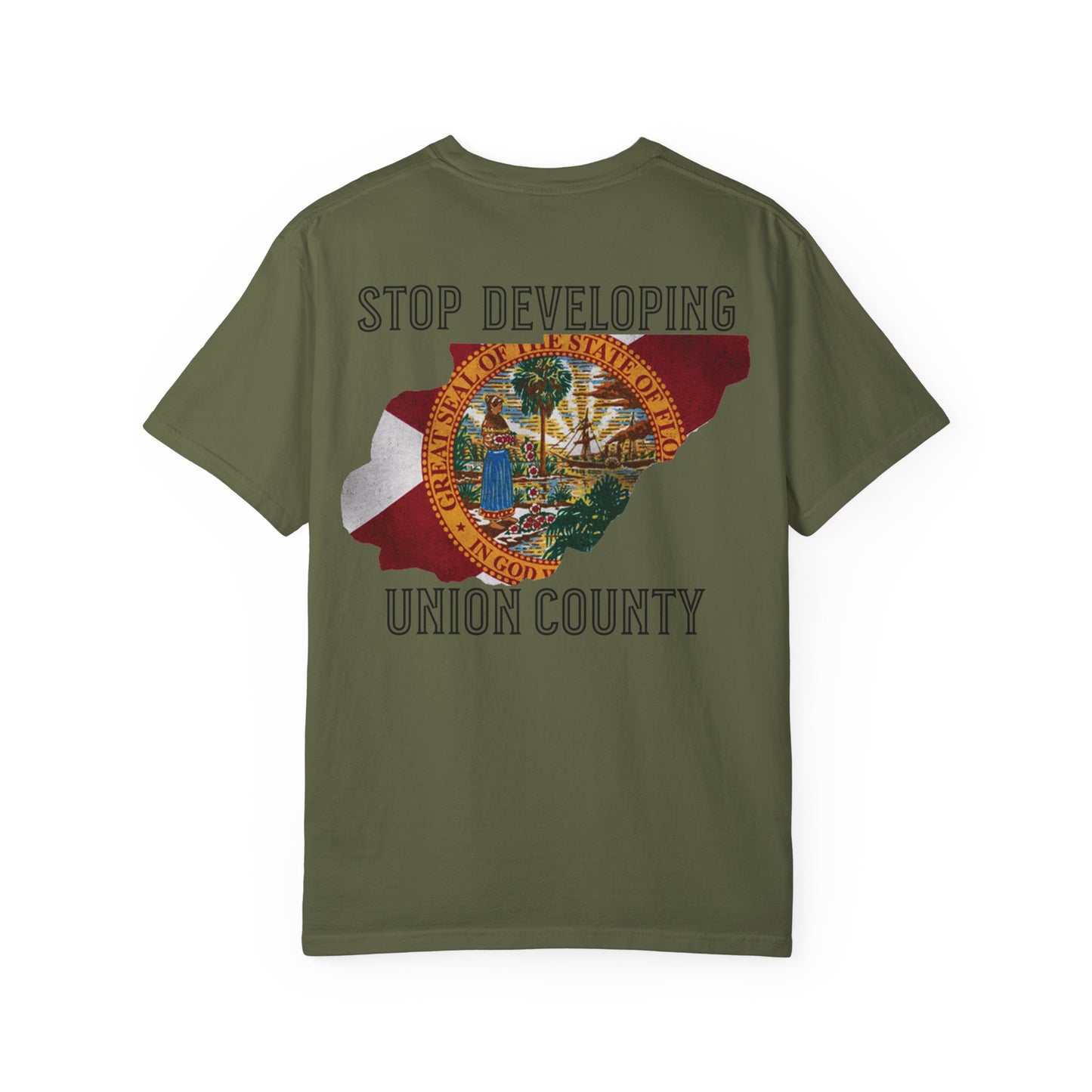 Stop Developing Union County Tee