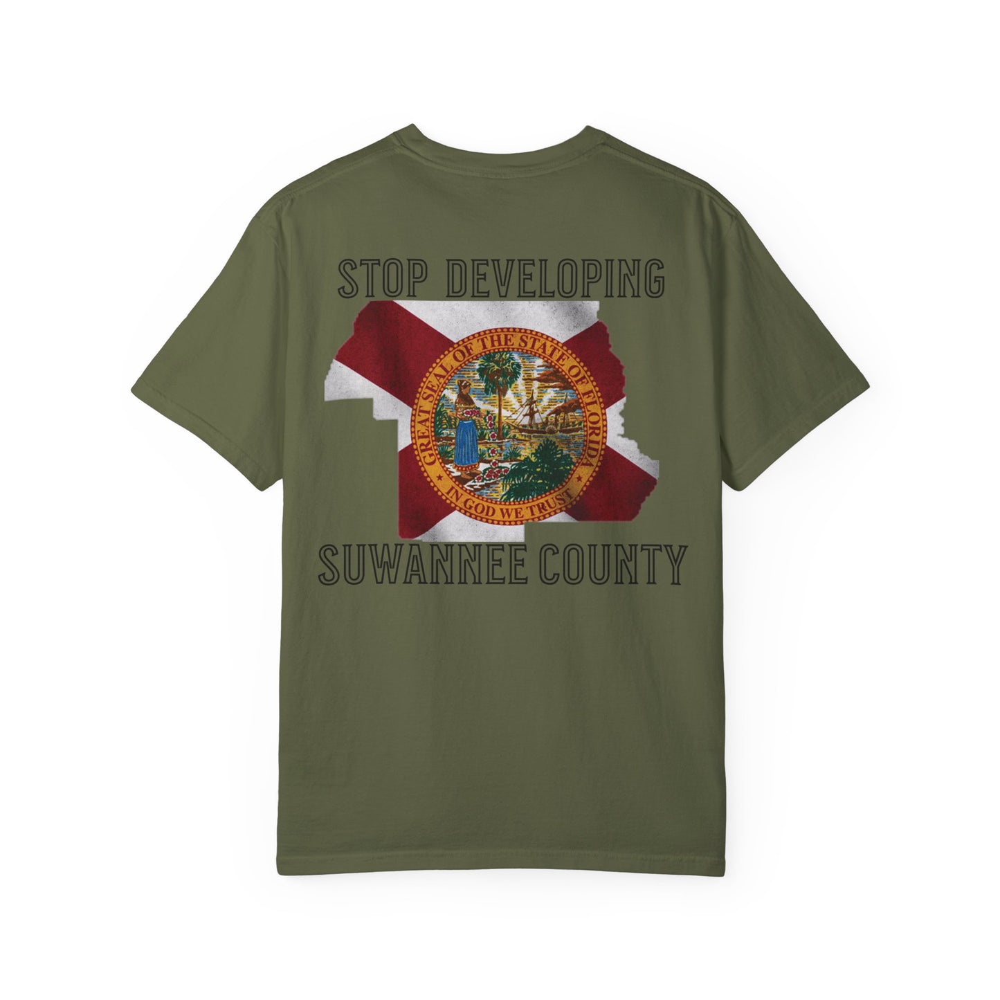 Stop Developing Suwannee County Tee