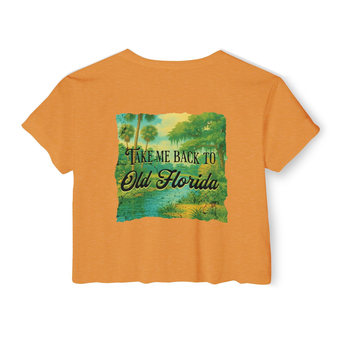 Take Me Back to Old Florida Crop Tee