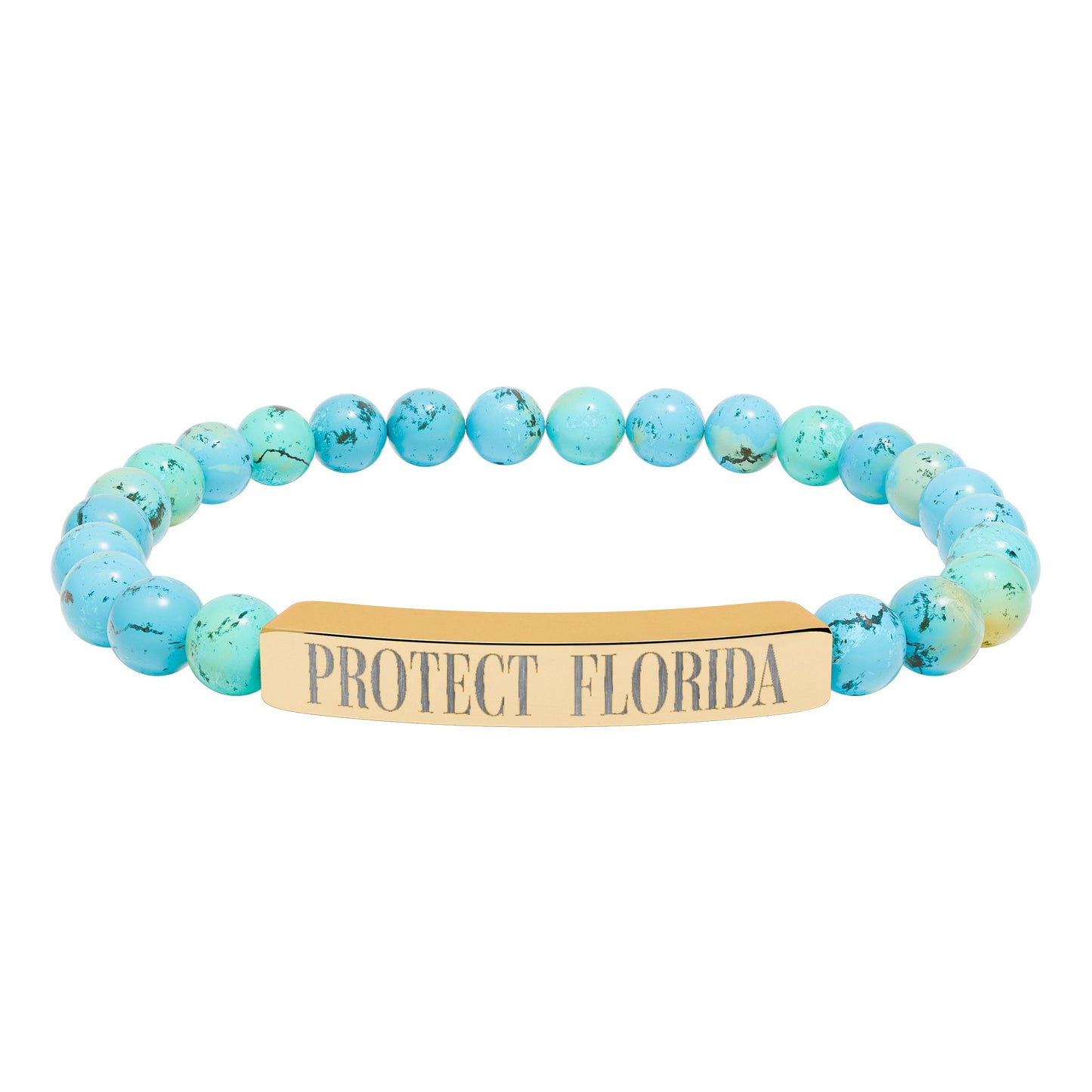 Protect Florida Natural Stone Bracelet🛡️