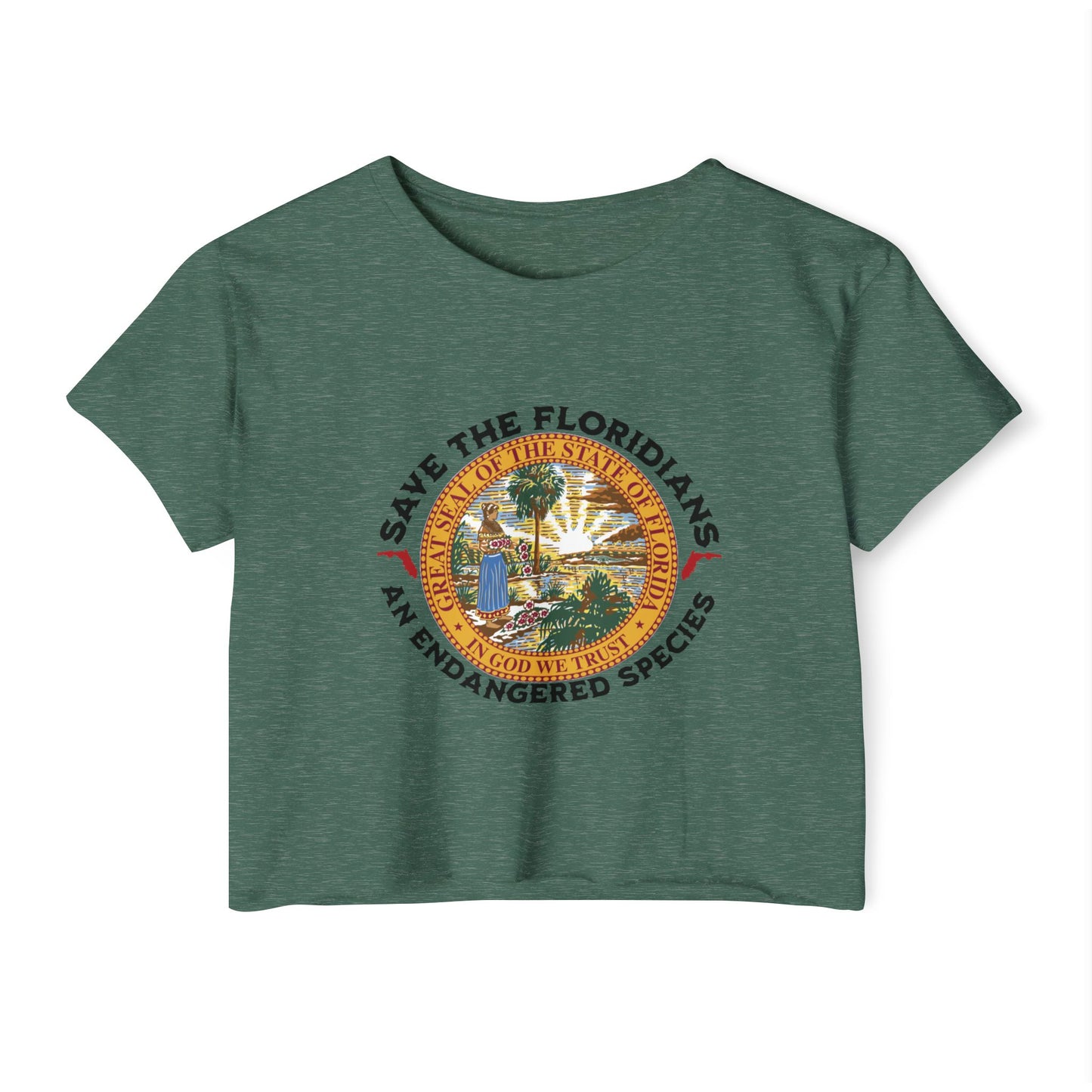 Save the Floridians Crop Tee