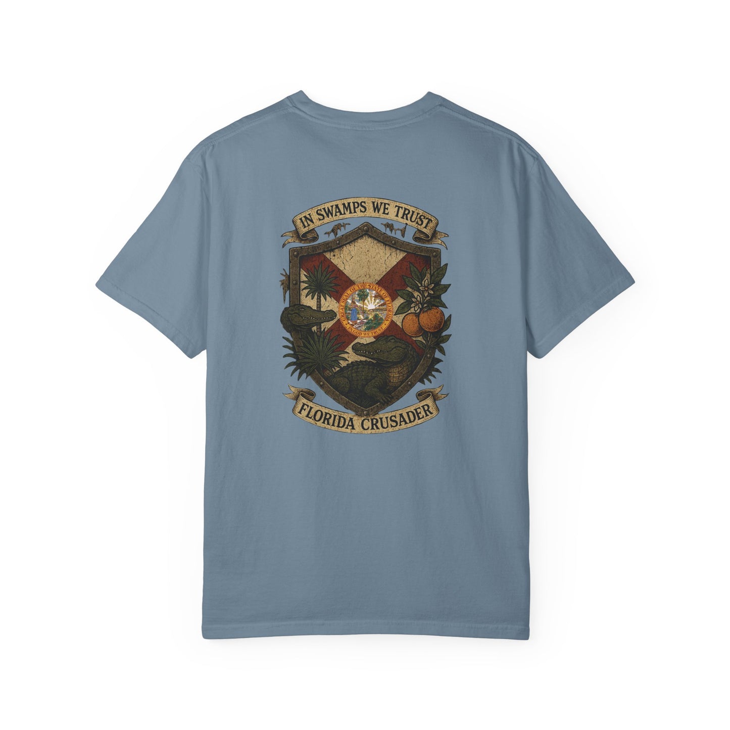 🛡️ Florida Crusader Tee - Florida Keepers x FloBro Limited Design