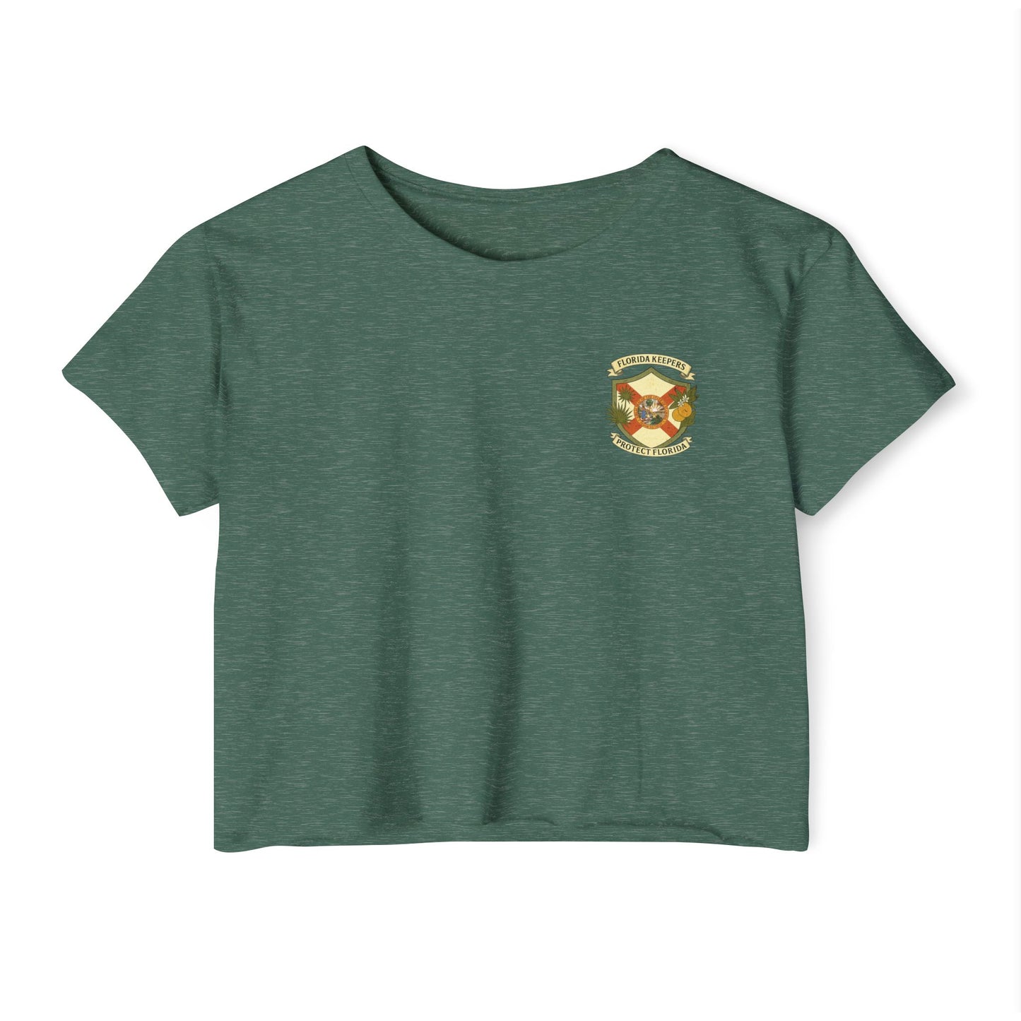 🛡️ Florida Crusader Crop Tee