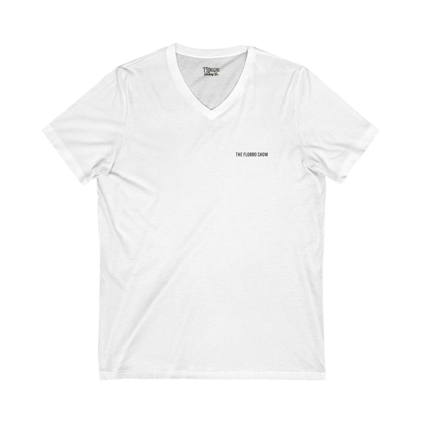 Stop Moving to Florida V-Neck Tee (Classic Edition) - The FloBro Show