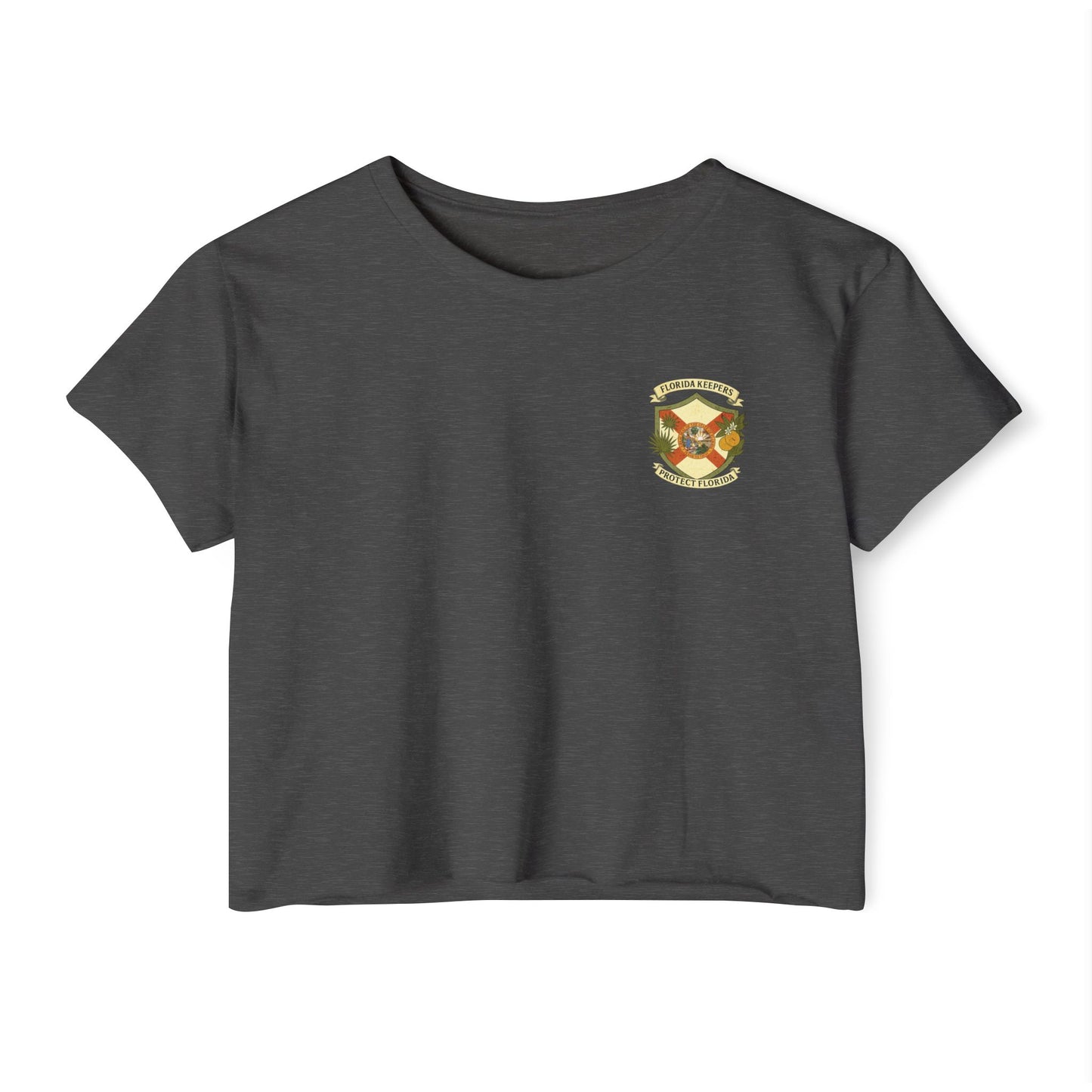 🛡️ Florida Crusader Crop Tee