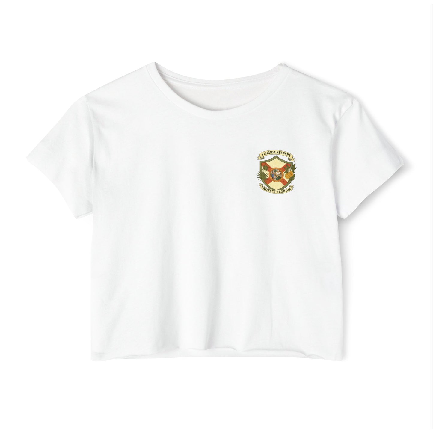 🛡️ Florida Crusader Crop Tee