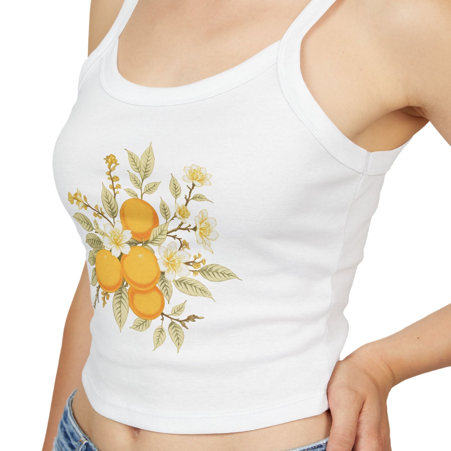 Citrus Sonata Cropped Lounge Tank